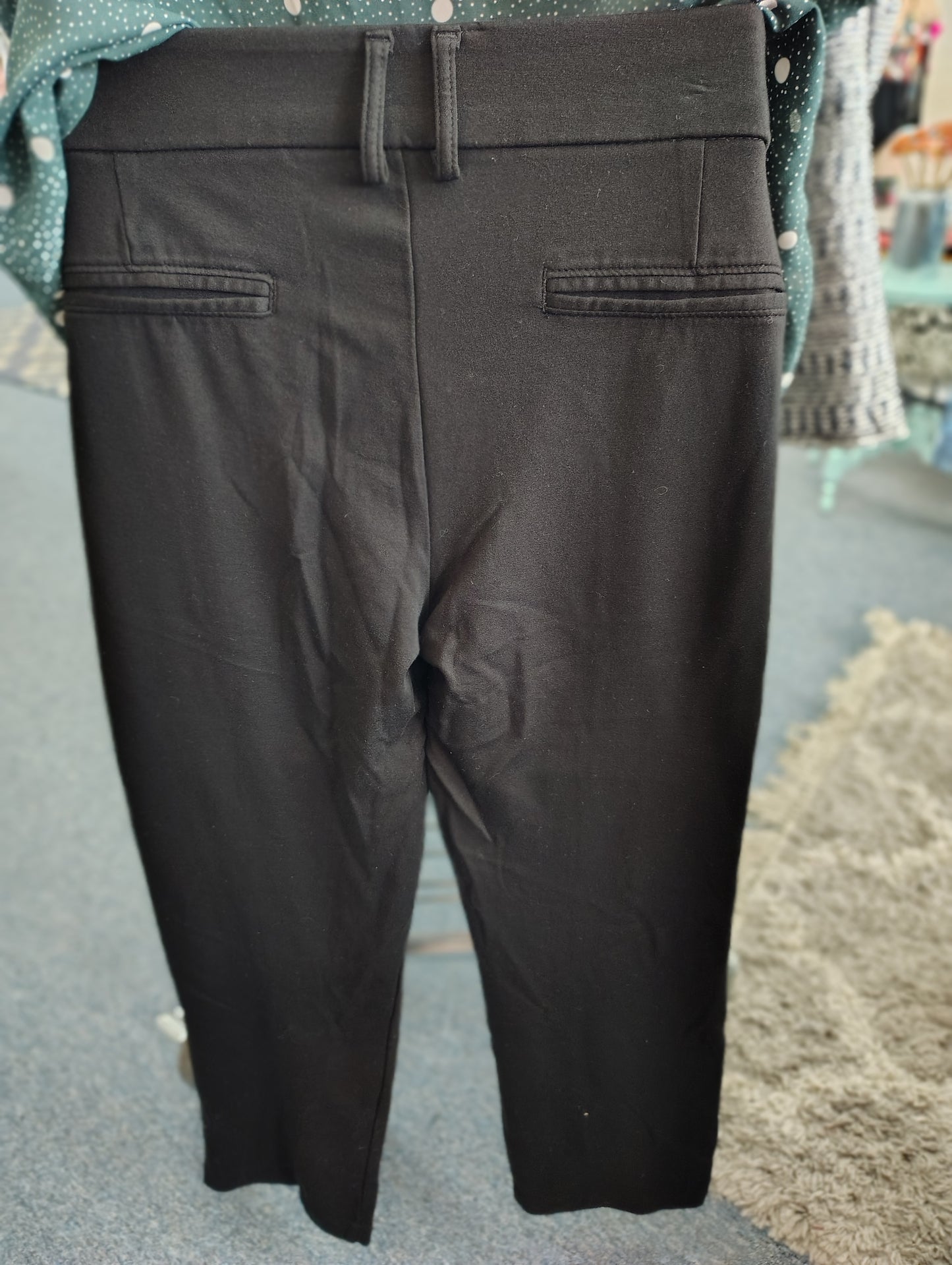 Lee Riders stretchy soft black dress pants 18