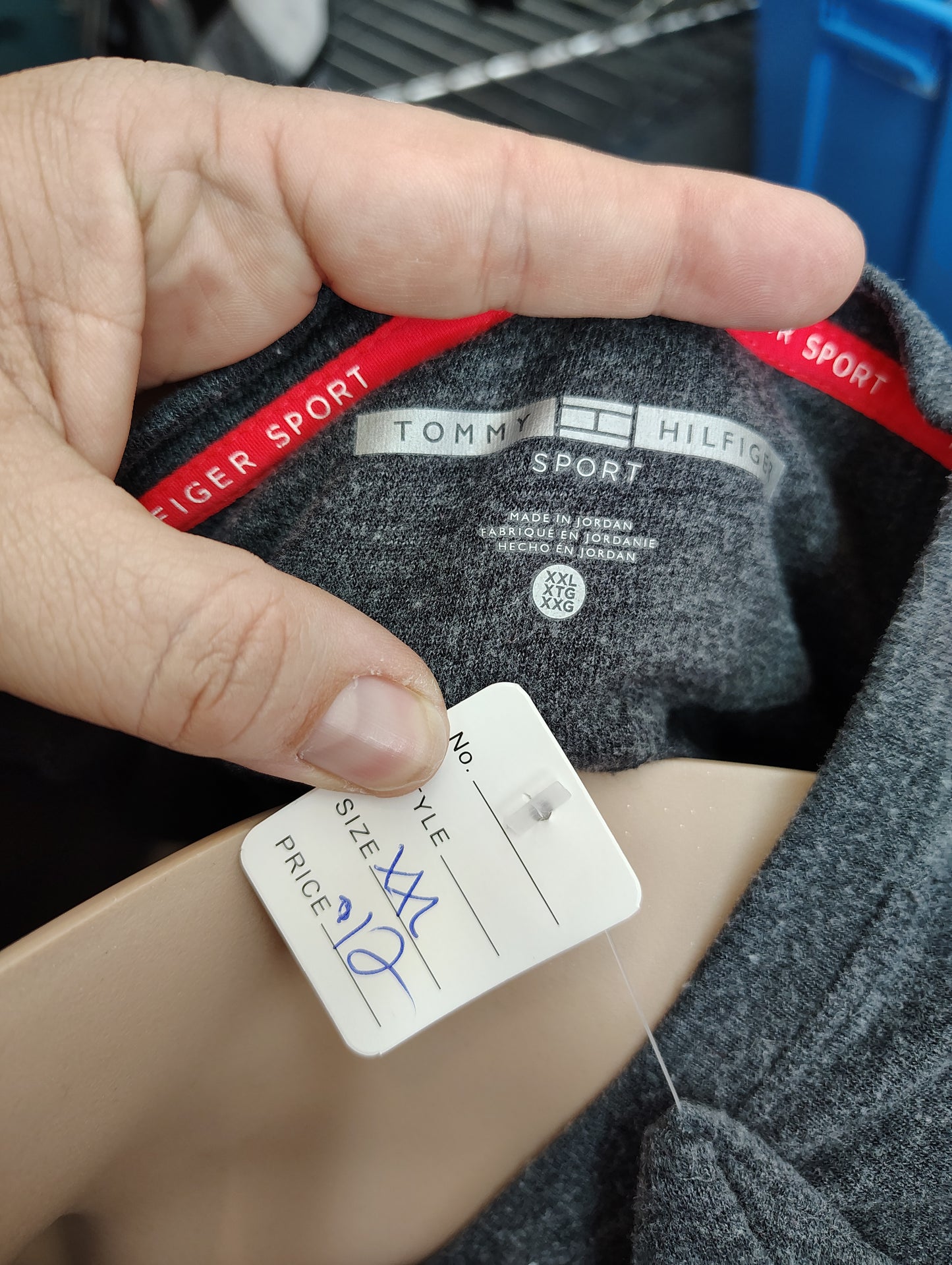 Tommy Hilfiger Sport gray sweatshirt xxl
