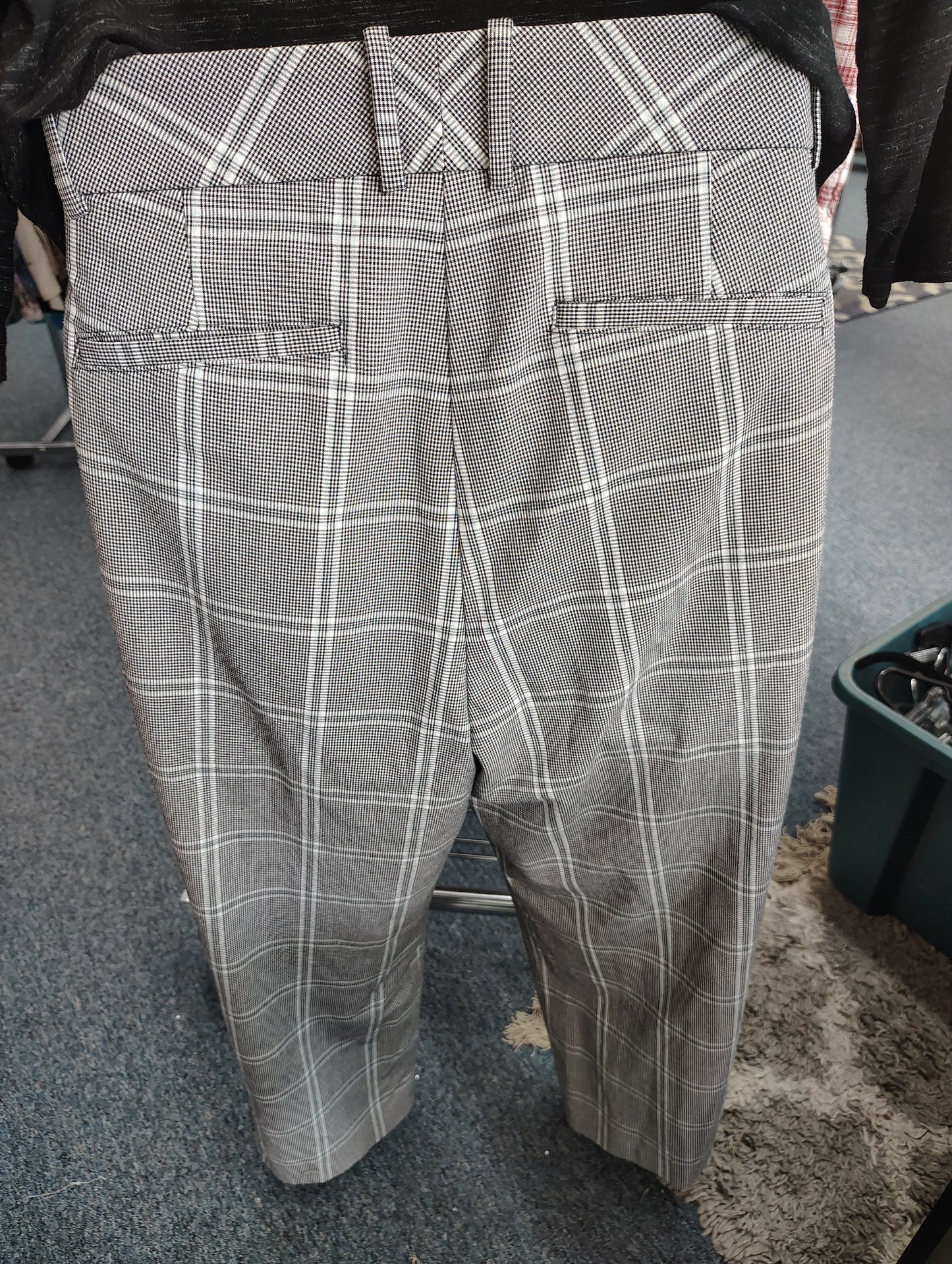 Ava & Viv plaid straight leg dress pants size 16w