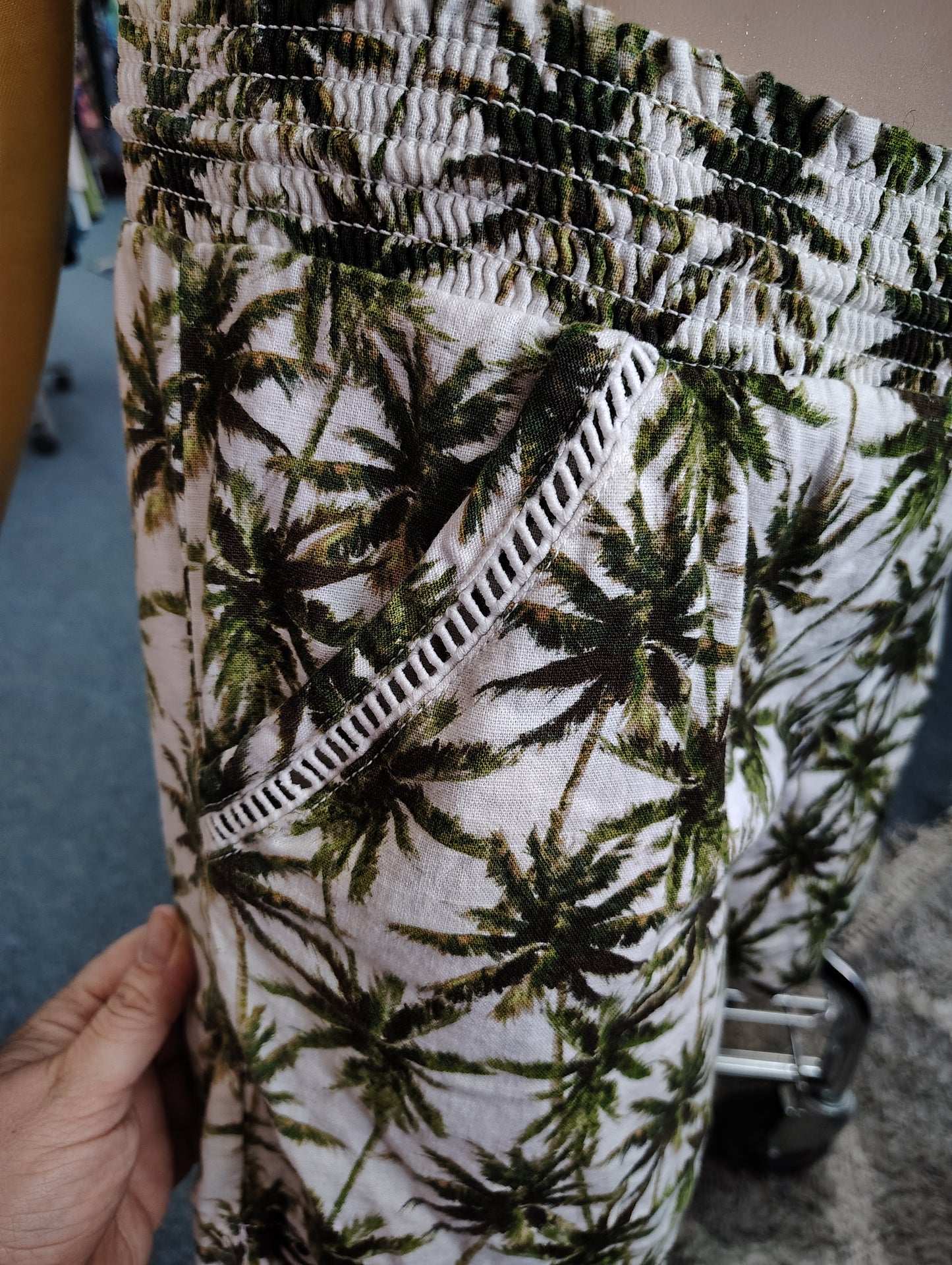 Briggs palm tree tropical shorts size XXL