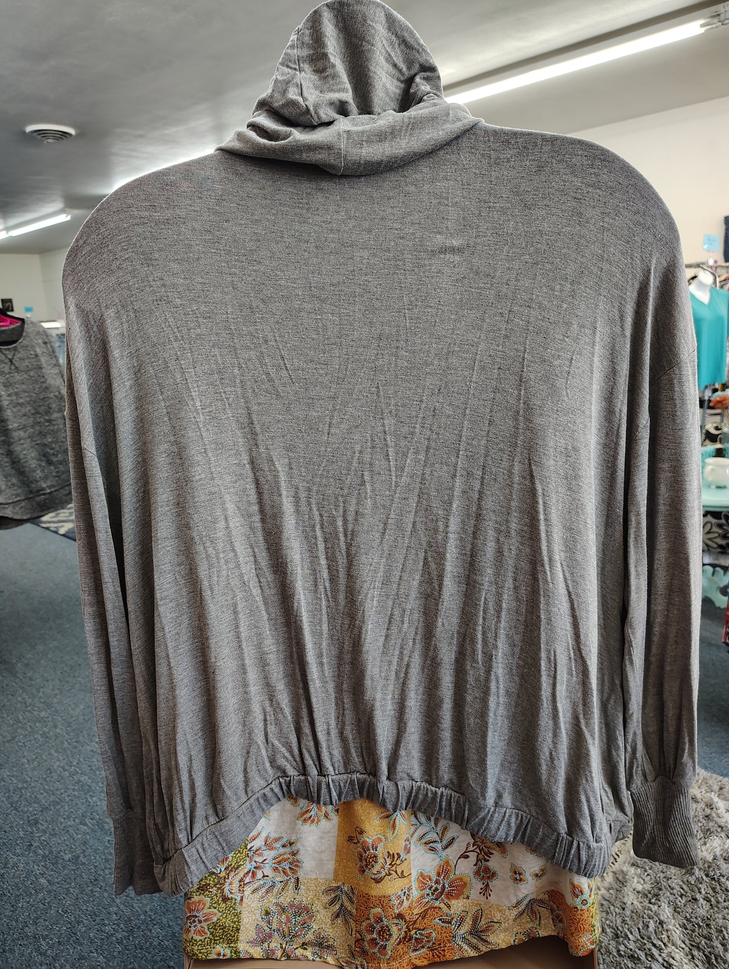 Torrid super soft knits gray open front knit jacket size 1x