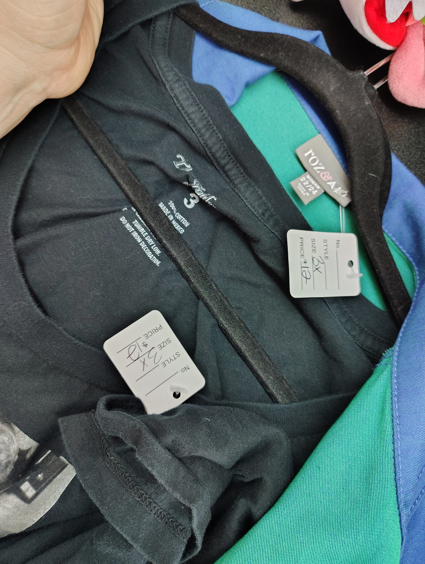 Roz & Ali blue denim jacket size 22/24 3x