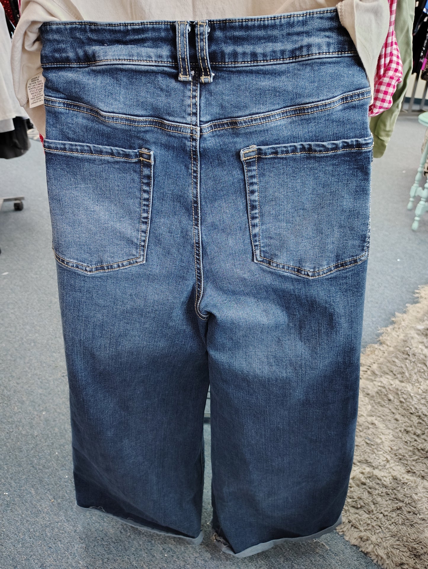 M jeans Maurices high rise wide leg crop jeans size 20w