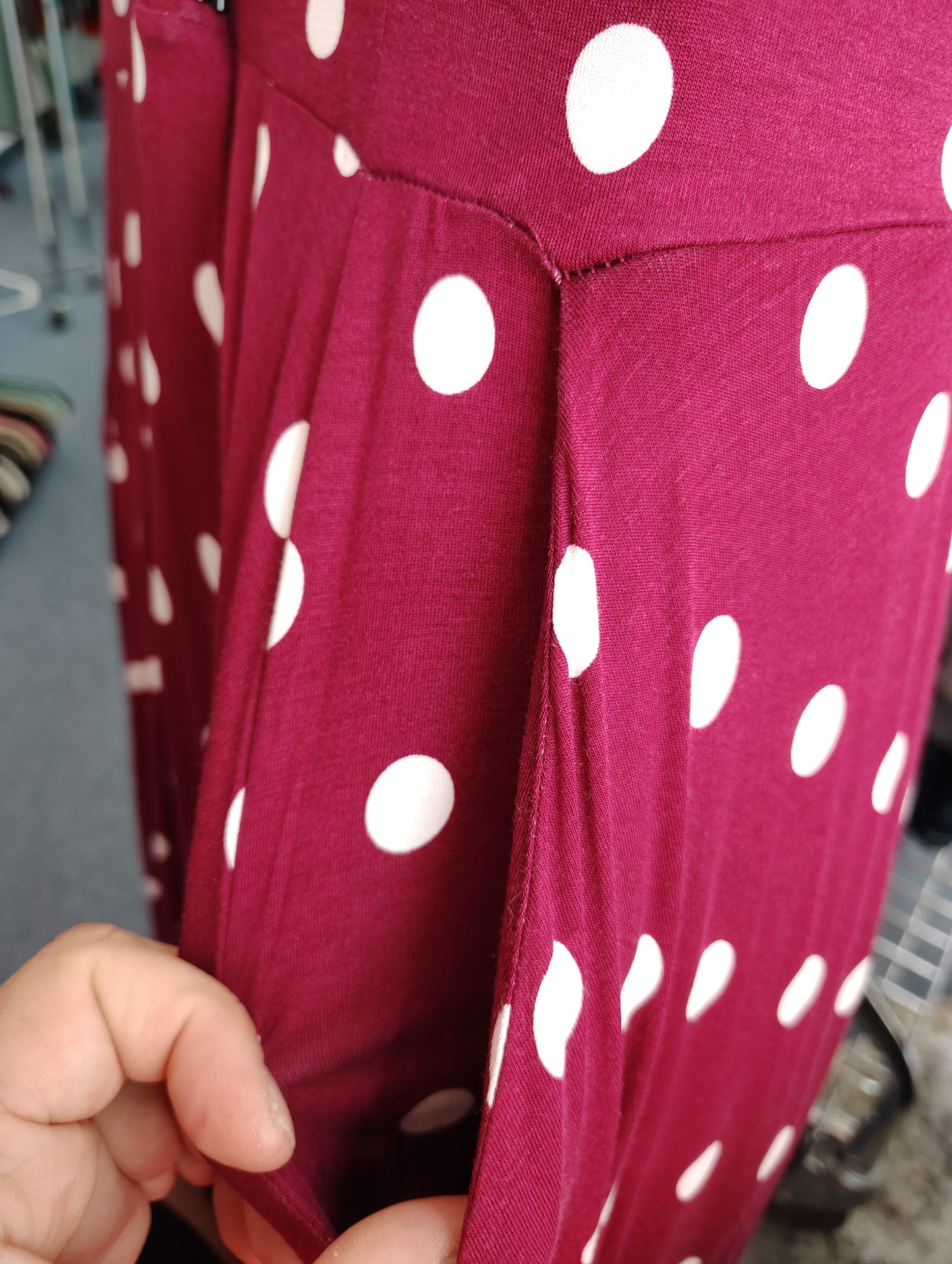 Torrid NWT red polka dot maxi dress size 4x