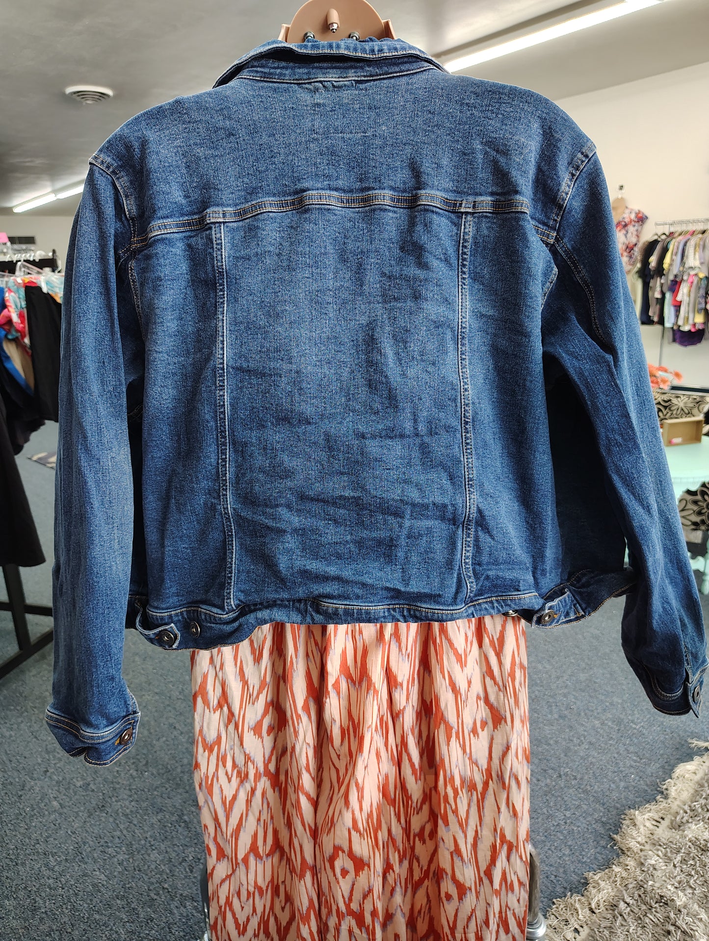 Torrid denim jean jacket size 4x