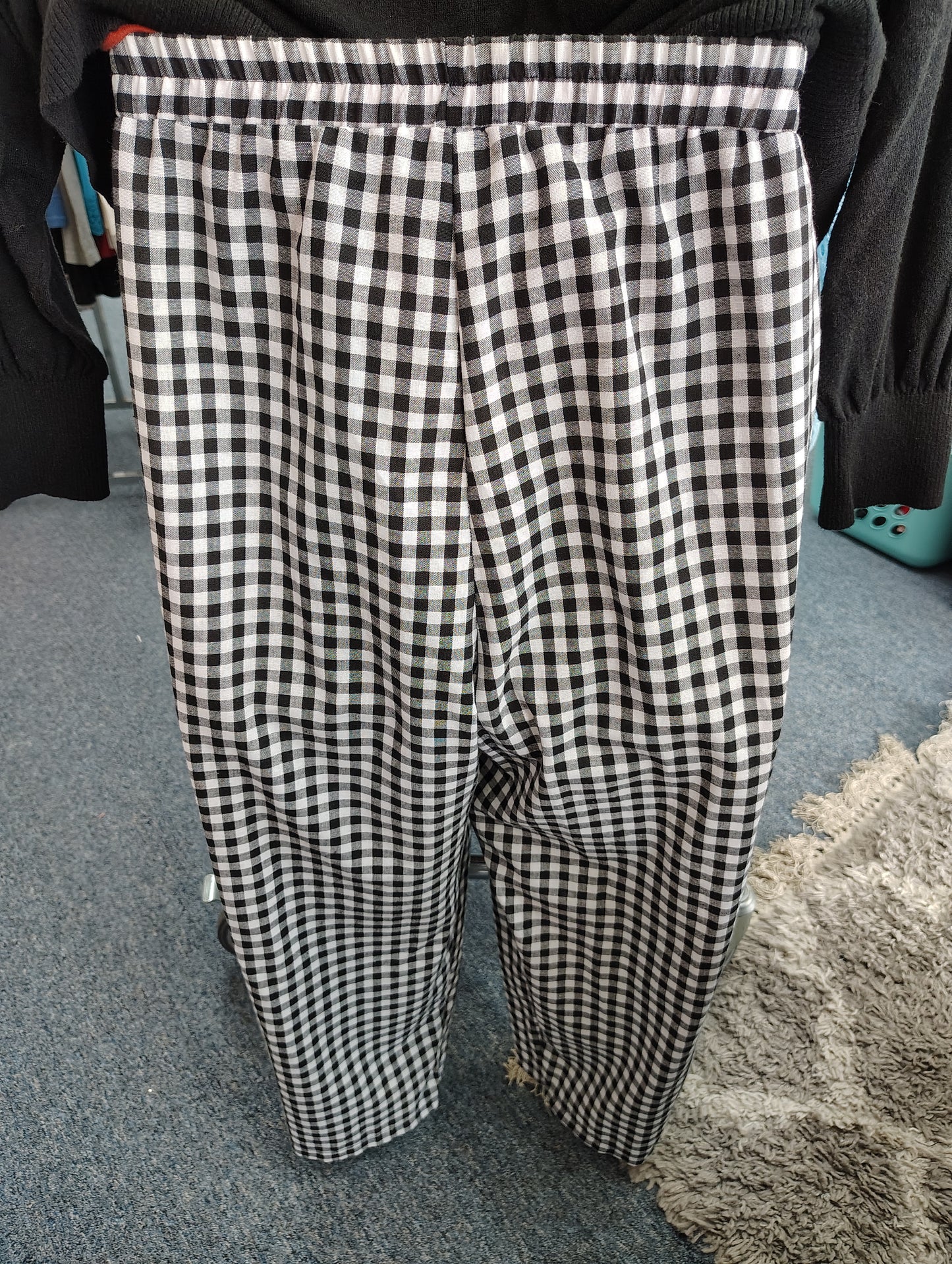 Shein plaid pull on pants size 4x
