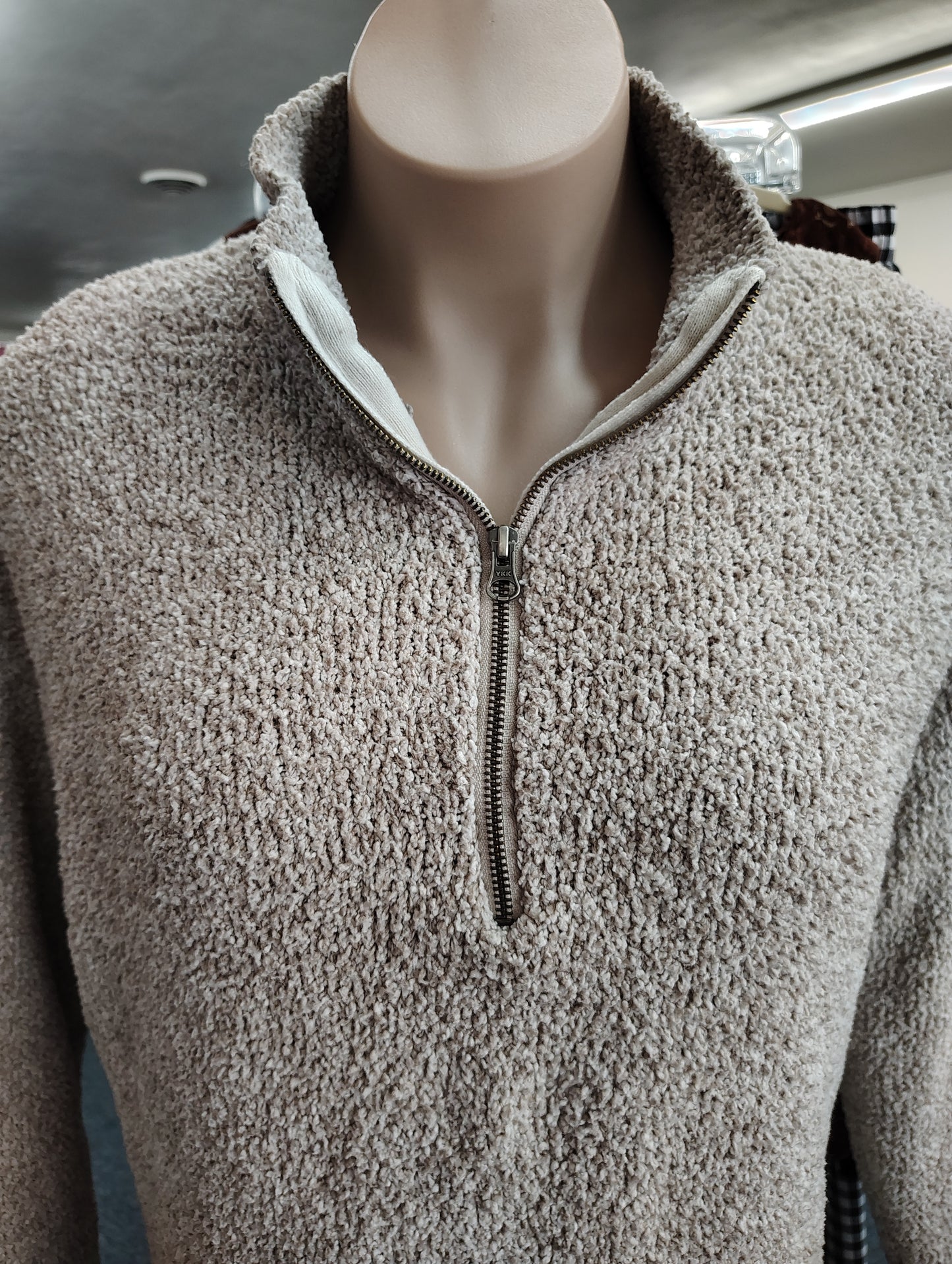 Natural Reflections sherpa half zip sweatshirt size xxl