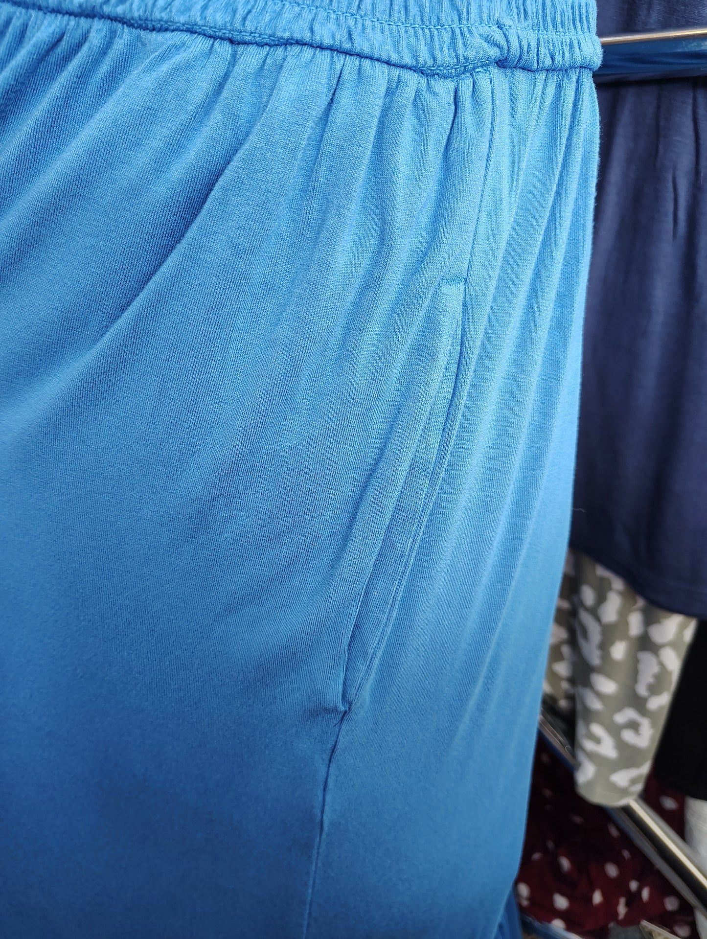 Ava & Viv blue knit maxi dress size 2x