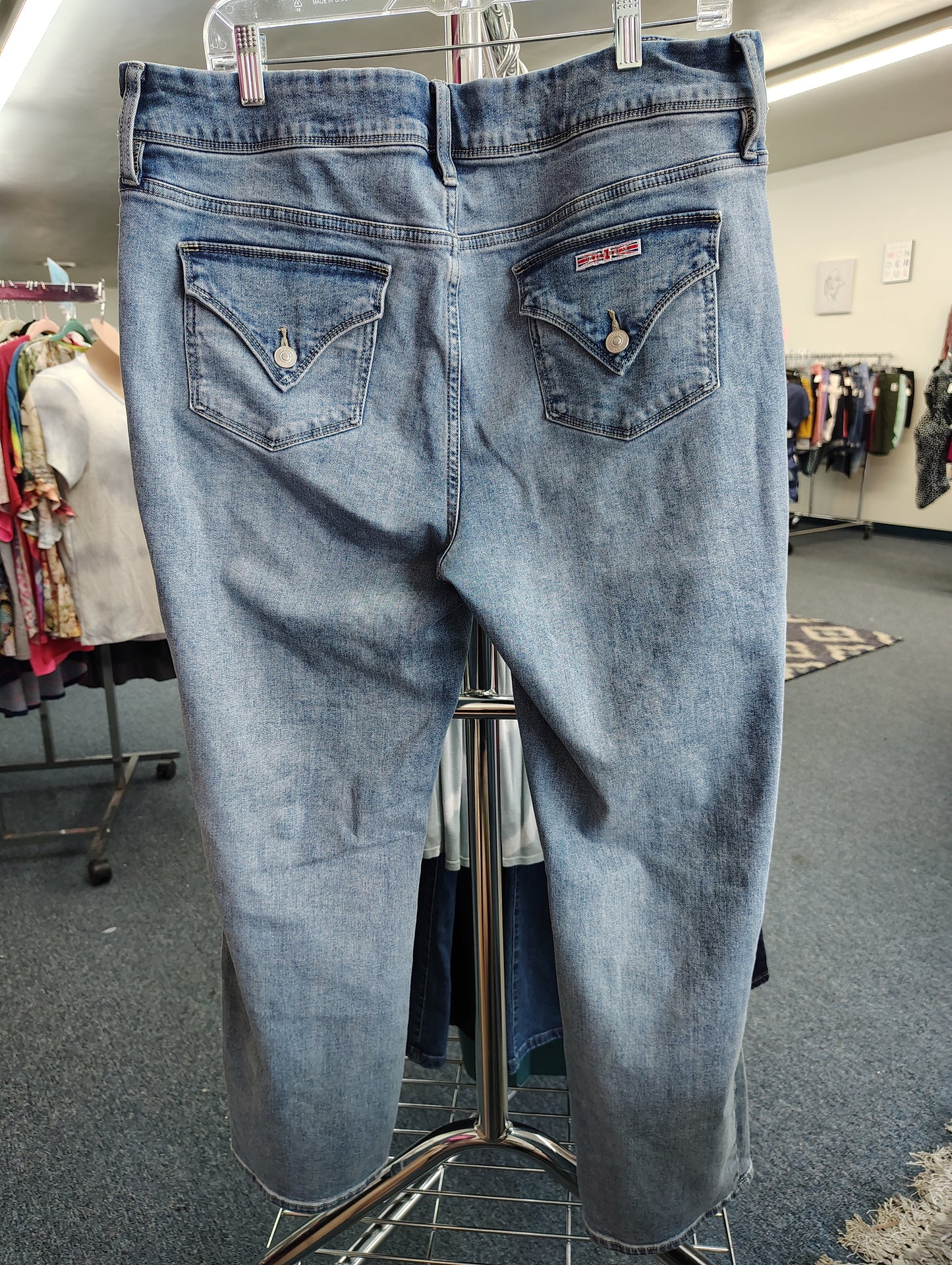Hudson straight leg jeans size 14