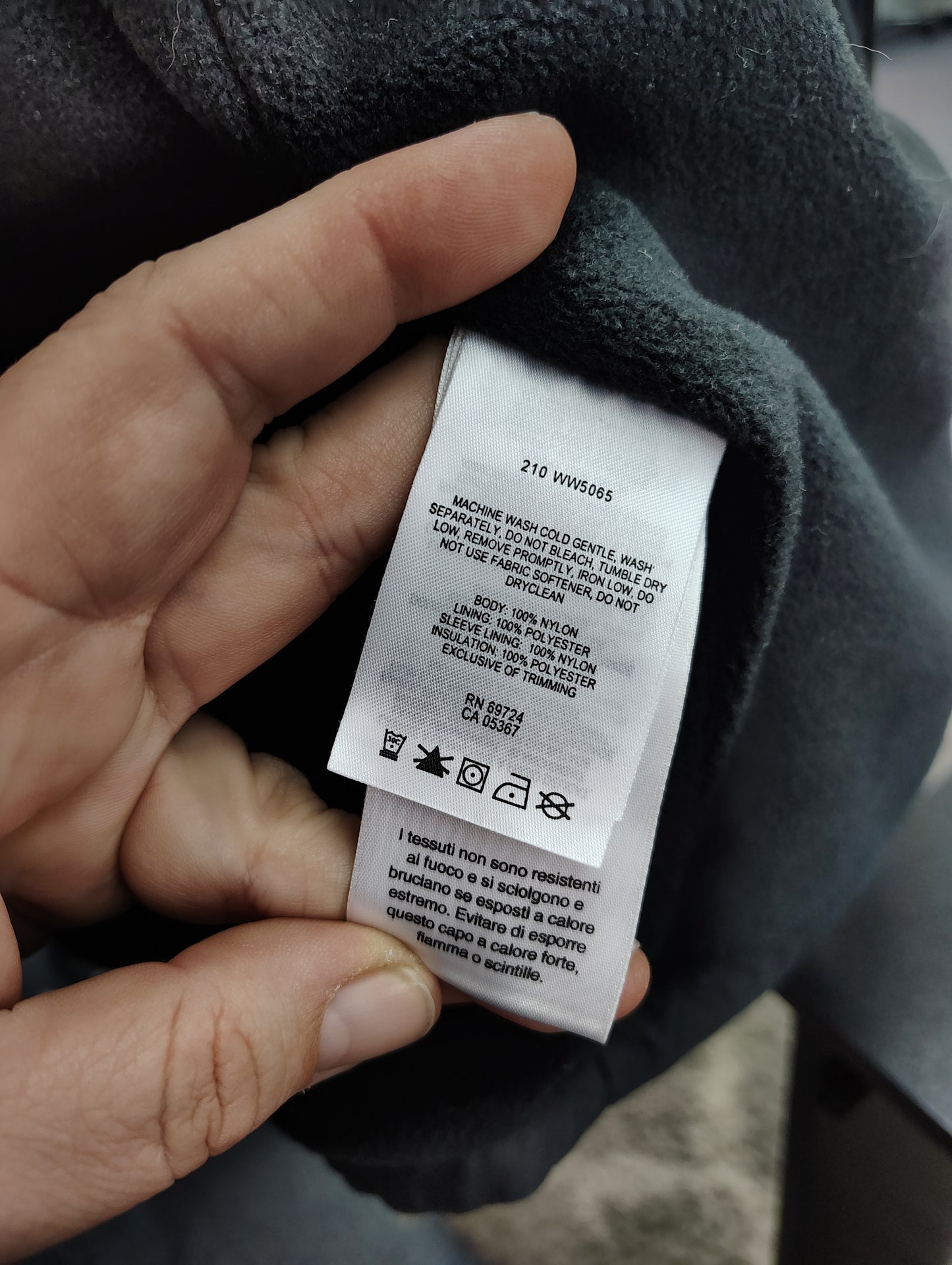 Columbia mid weight coat jacket fleece lined black size 2x