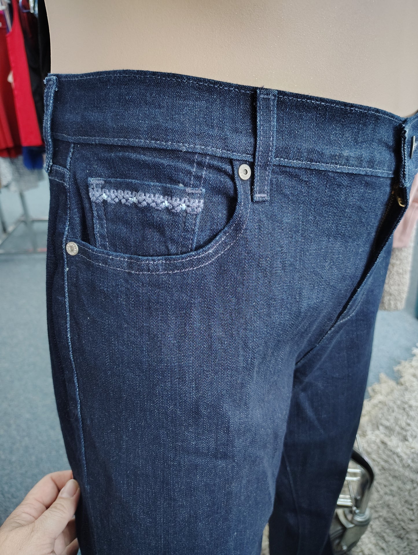 Levi jeans 505 straight leg size 16