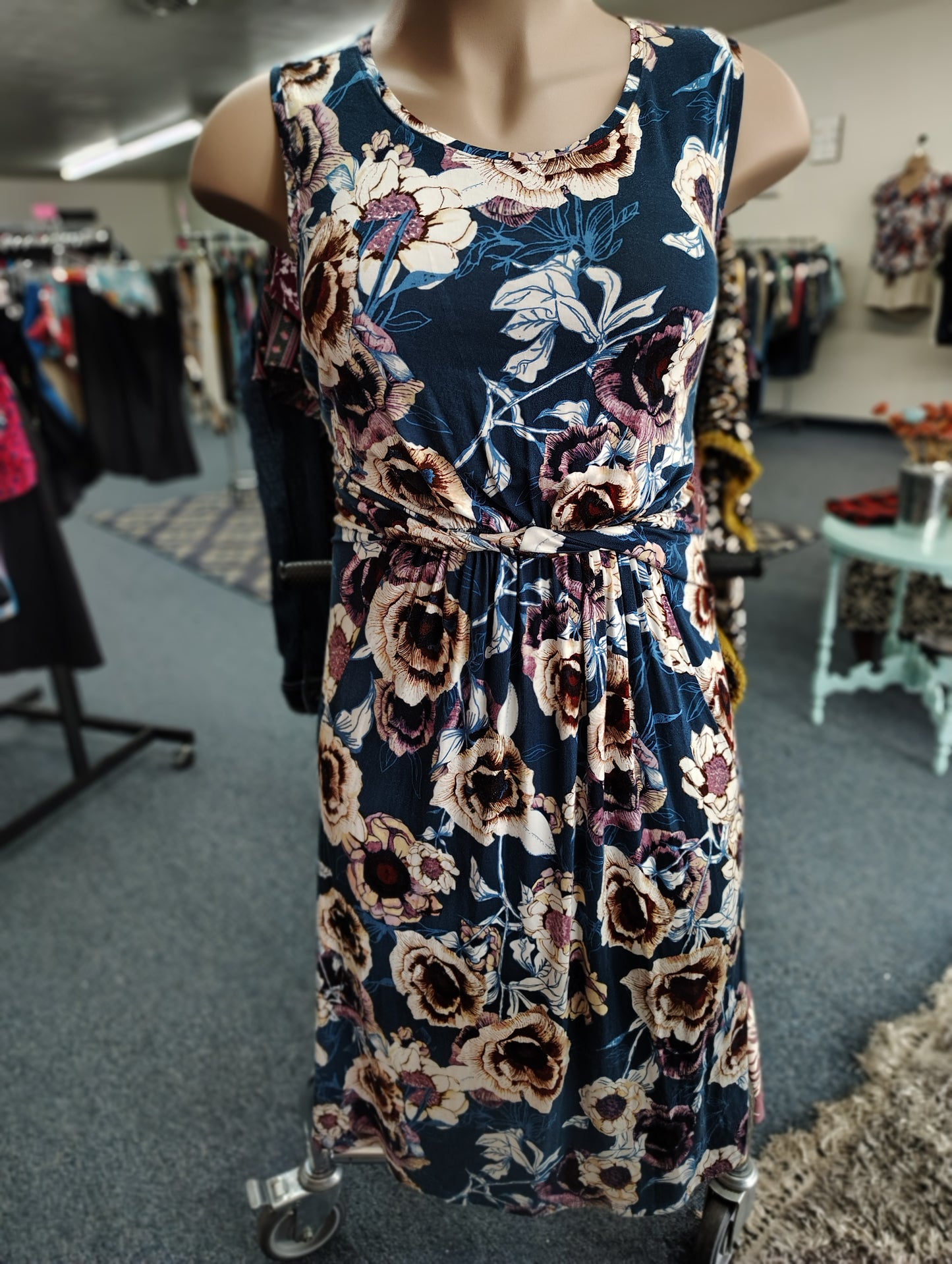 Maurices 24/7 NWT floral knit dress size 2x