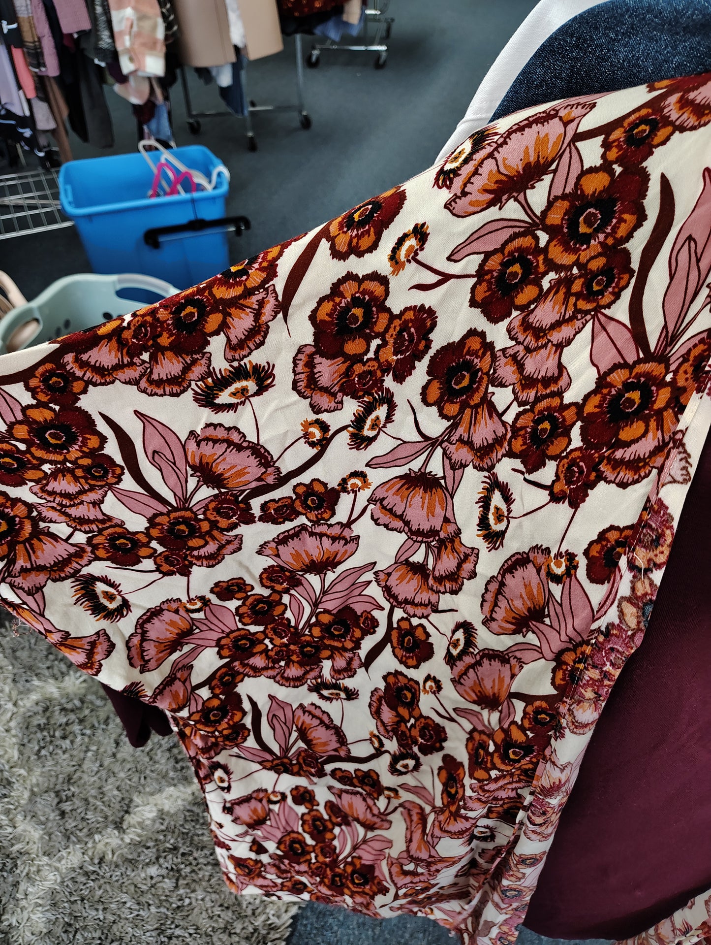 Lauren Conrad floral one size kimono