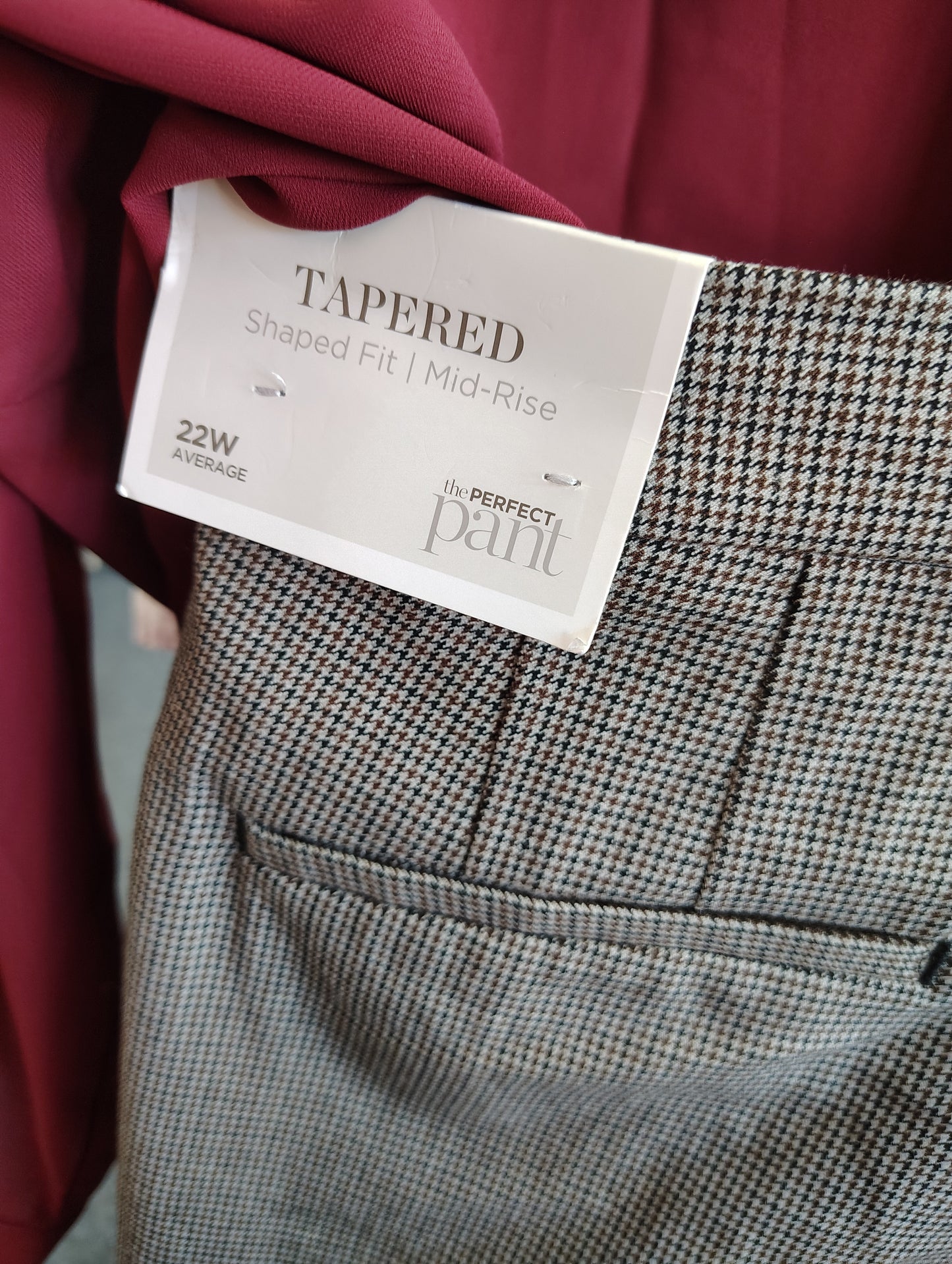 CJ Banks tapered mid rise NWT dress pants size 22w