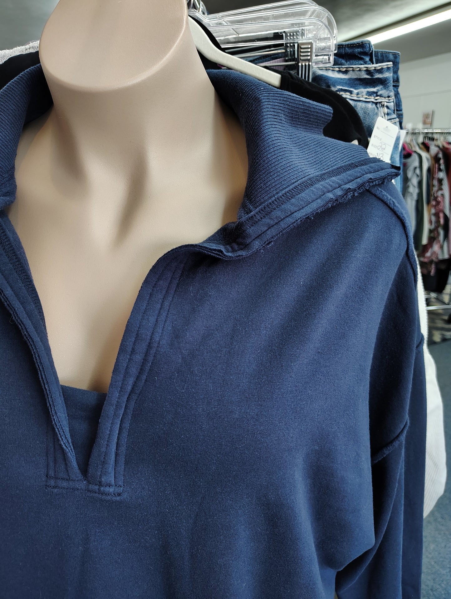 Torrid super soft fleece blue sweatshirt size 3x