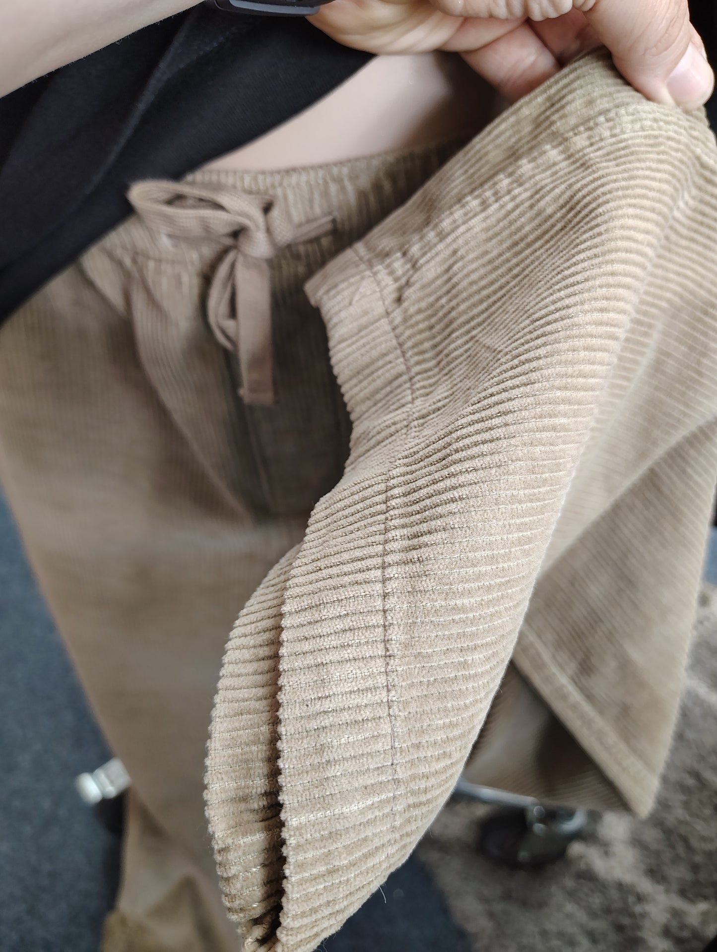 Old Navy tan corduroy pull on pants size xxl tall