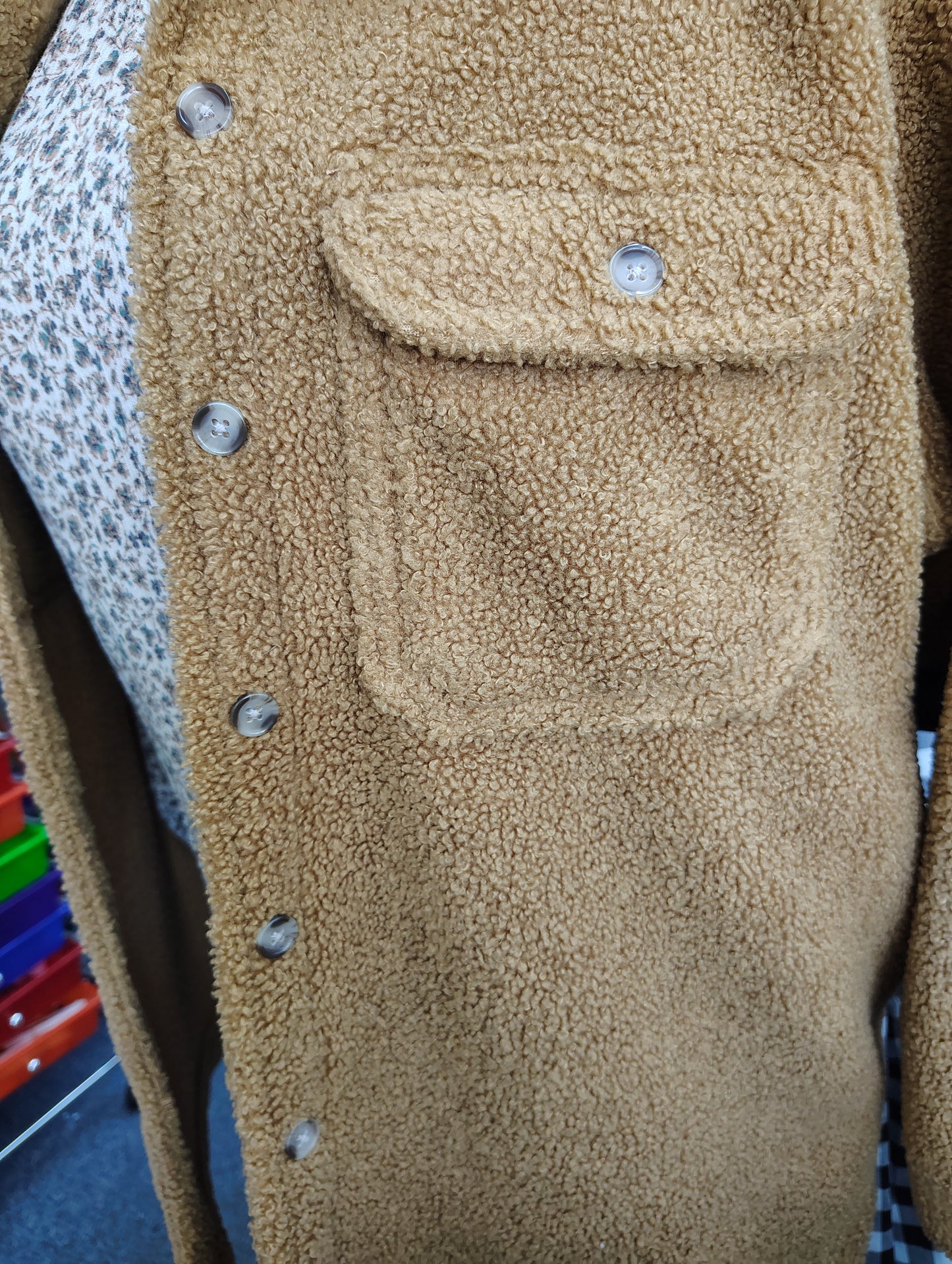 Universal Thread brown sherpa shacket size xxl