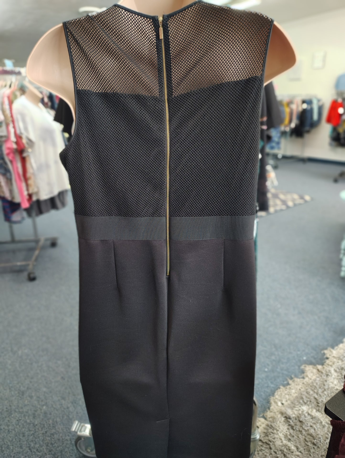 Ashley Graham Beyond black stretchy sheath dress size 22w