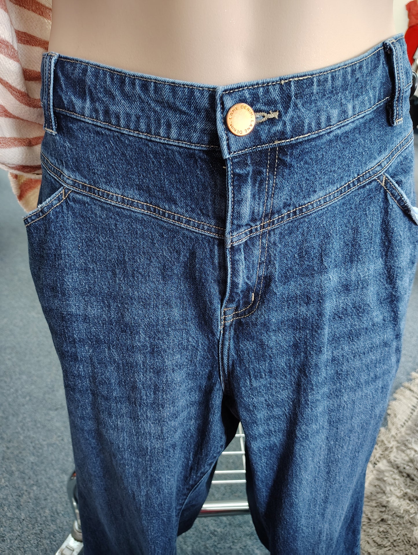 Lane Bryant mid rise relaxed straight jeans size 26 petite