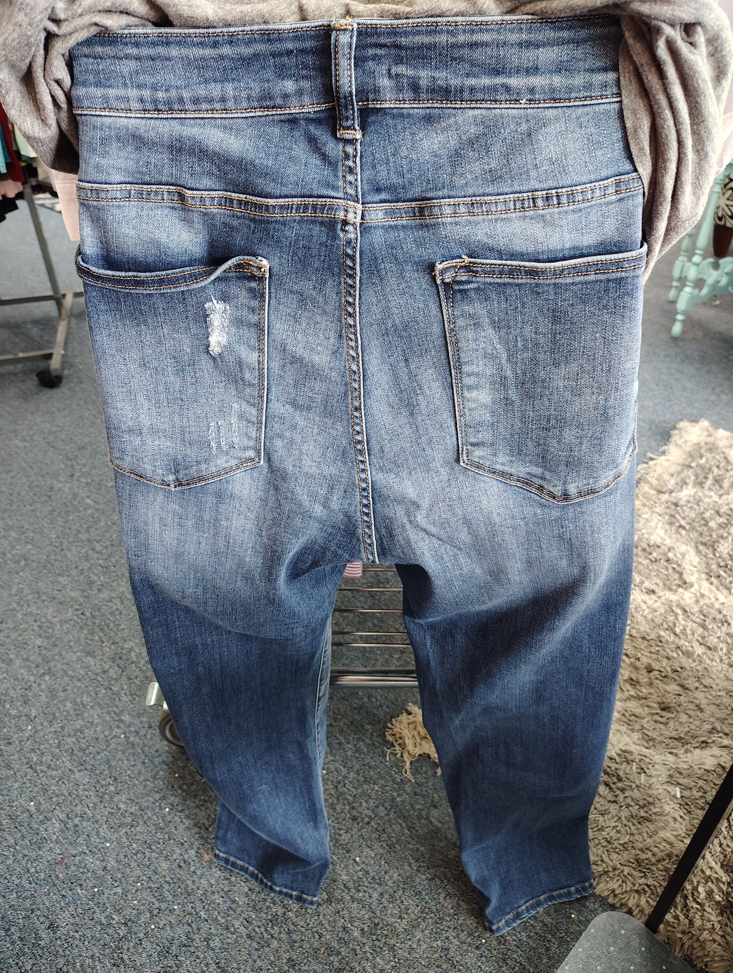 Judy Blue boyfriend fit distressed jeans size 22w