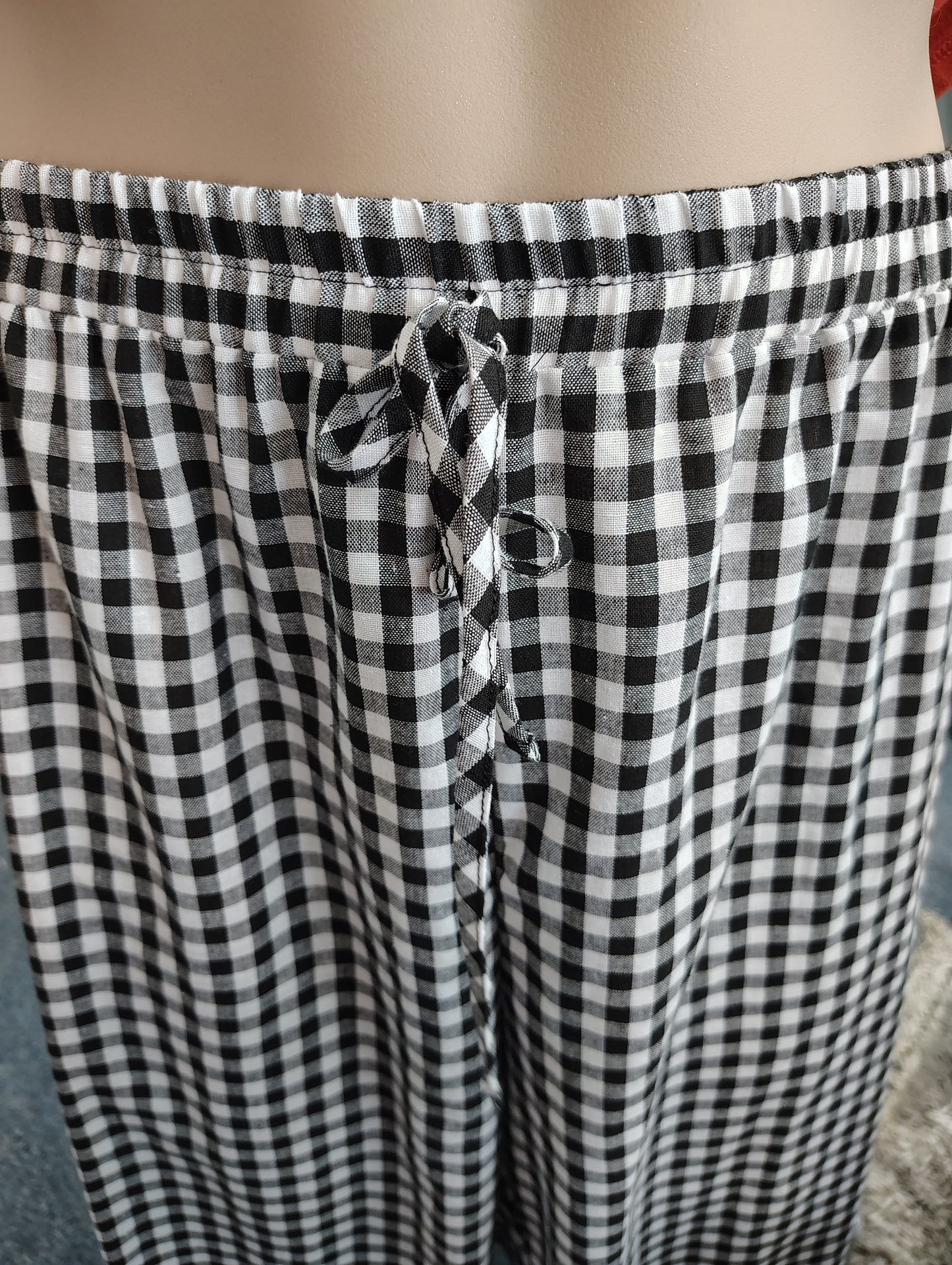 Shein plaid pull on pants size 4x