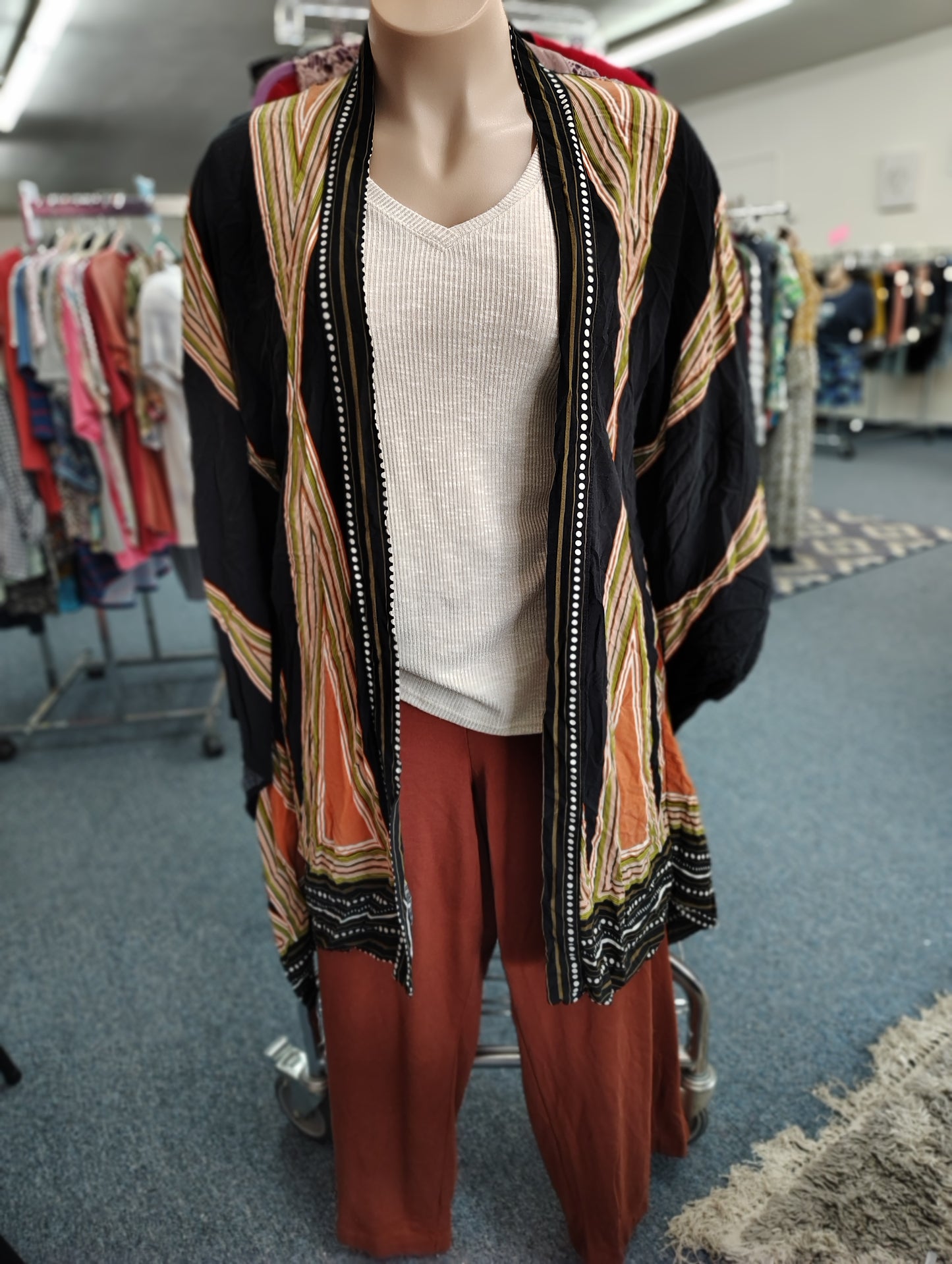 Longer kimono size xl-1x