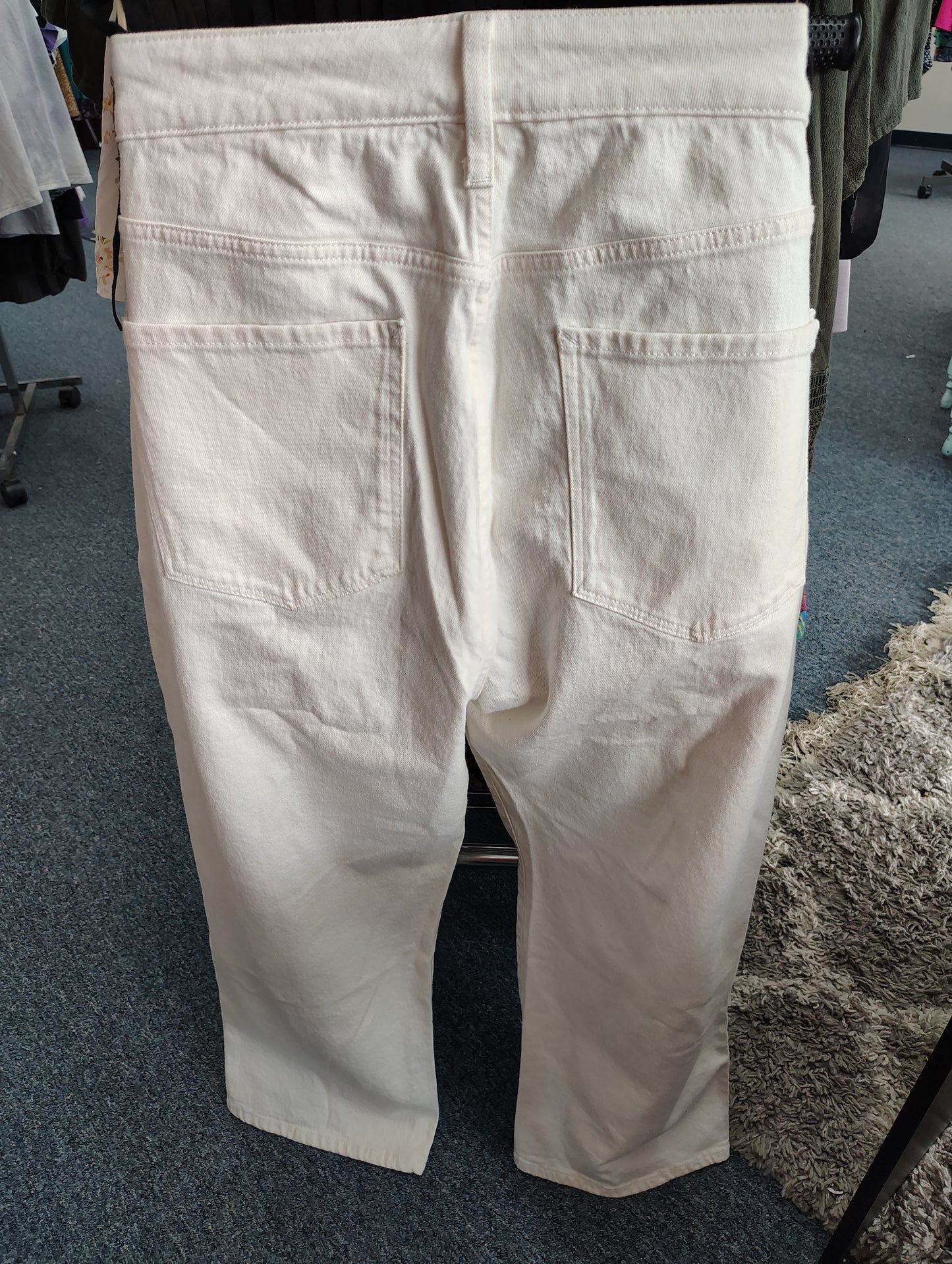a.n.a. off white NWT jeans highest rise vintage straight size 18W