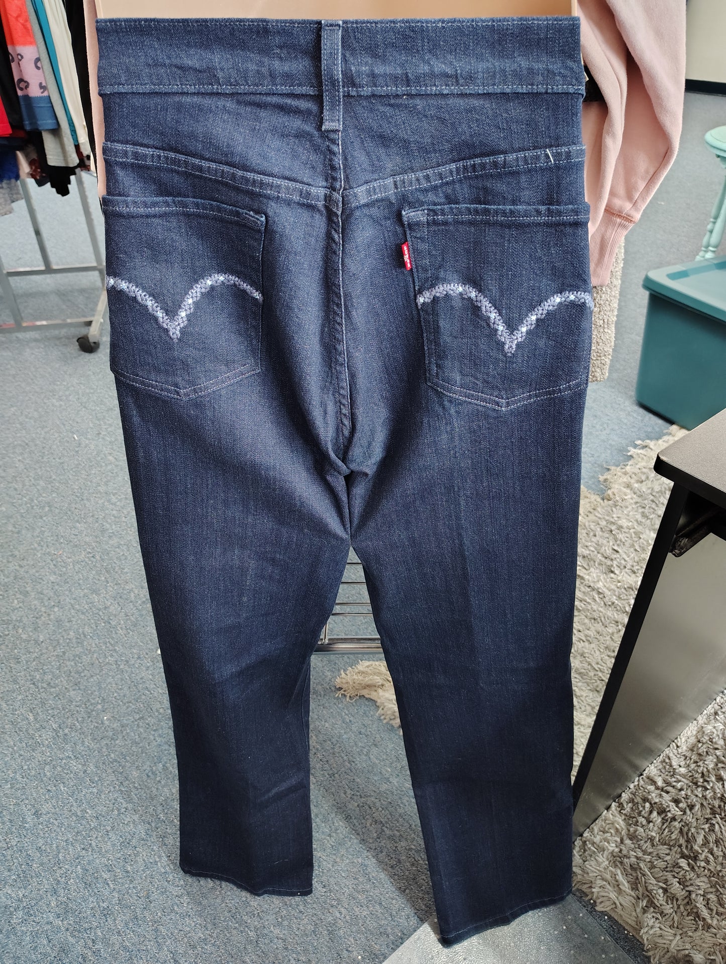 Levi jeans 505 straight leg size 16