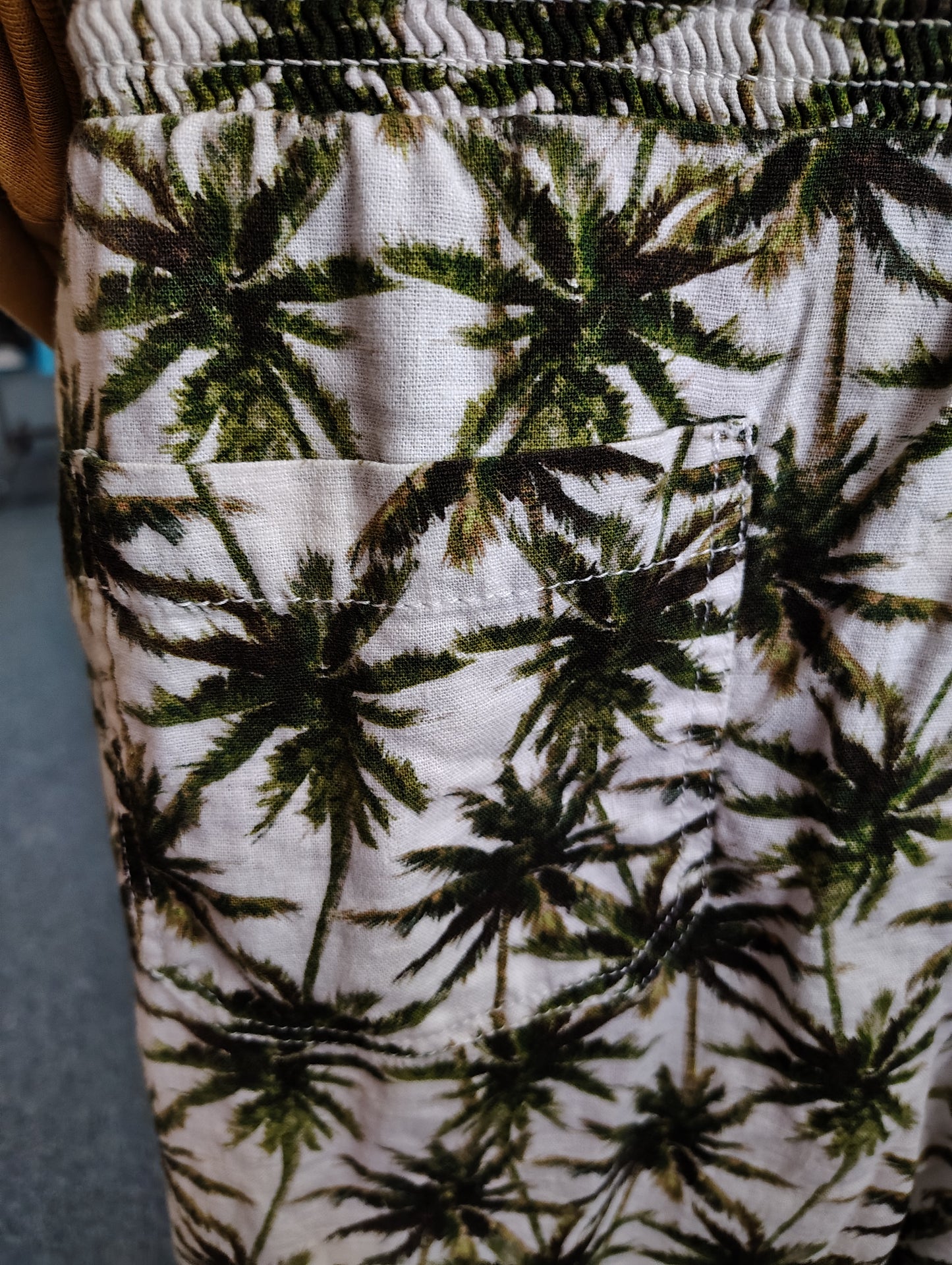 Briggs palm tree tropical shorts size XXL