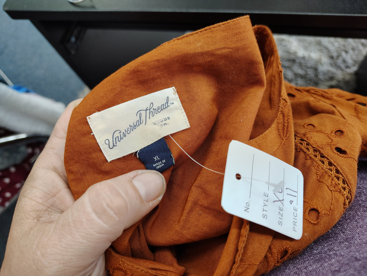 Universal Thread rust mini dress size xl