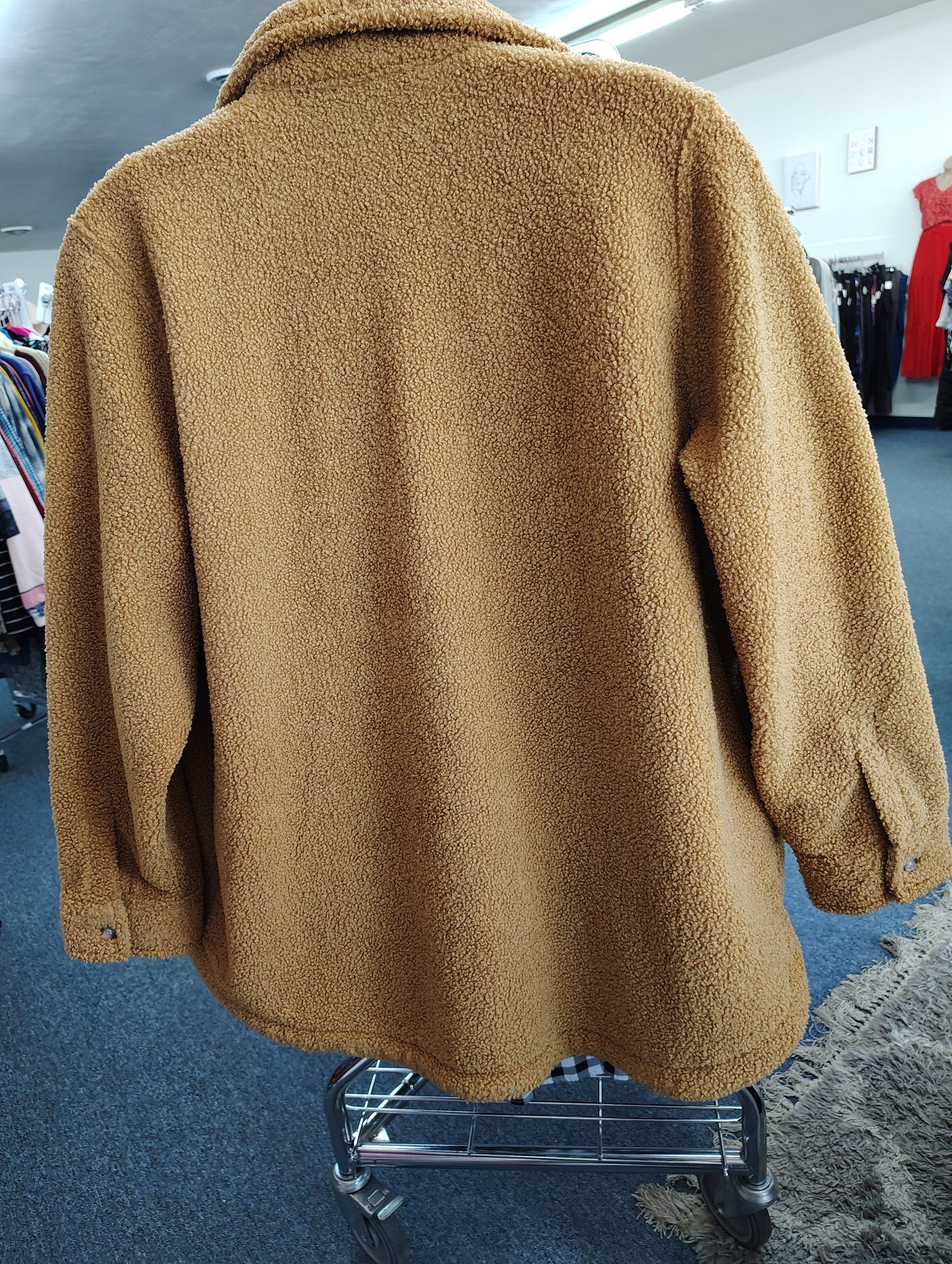 Universal Thread brown sherpa shacket size xxl