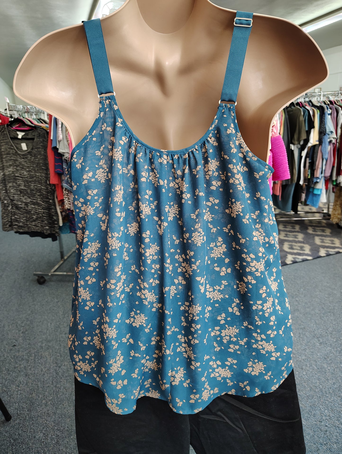 Lane Bryant floral tank top size 16 1x