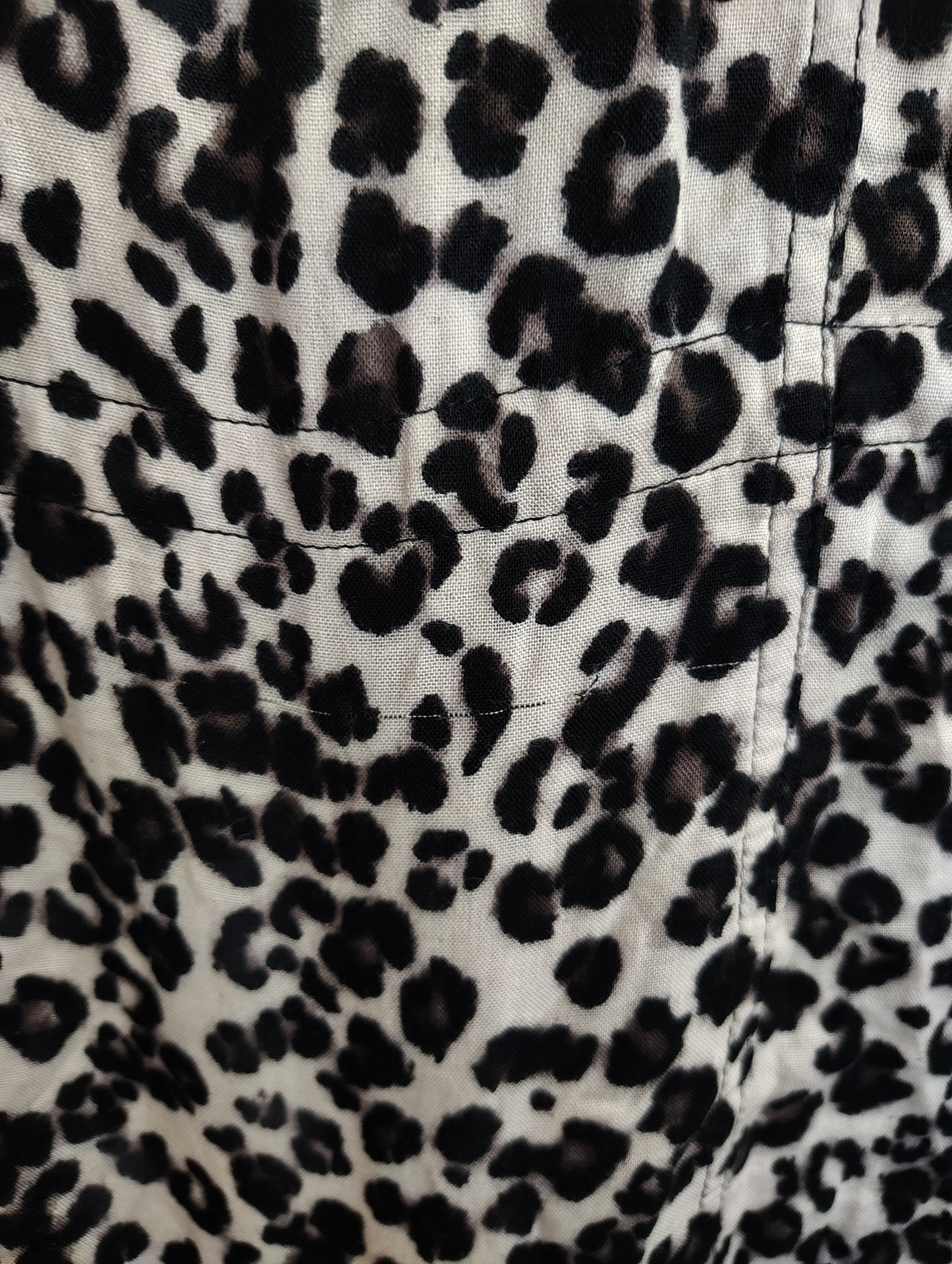 Torrid lightweight leopard print button front jacket size 2x