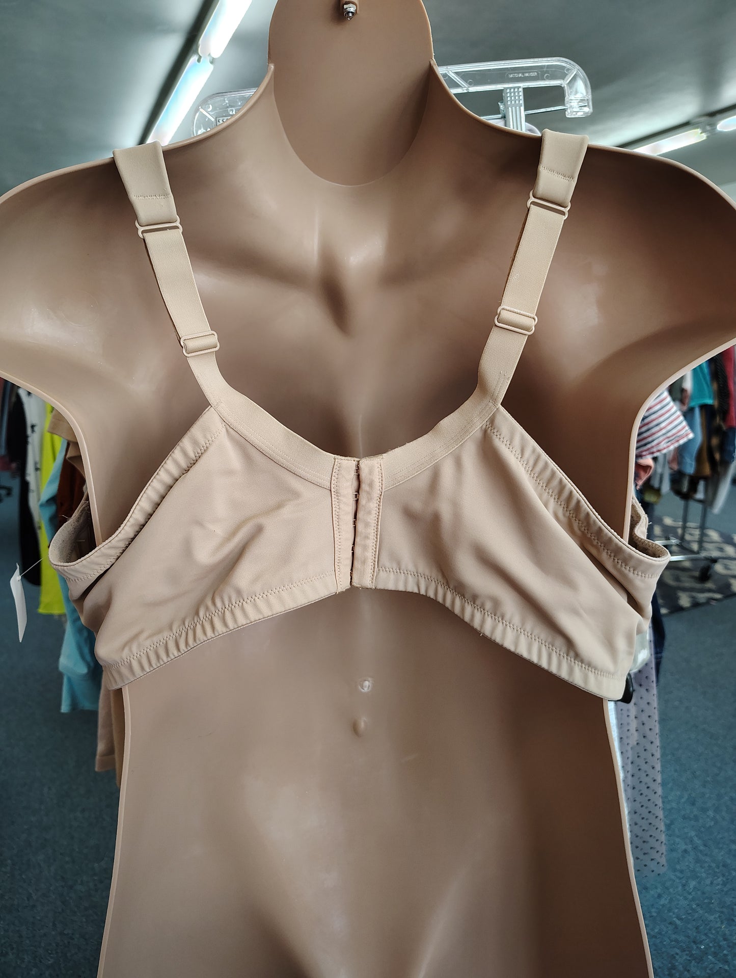 Lane Bryant Cacique t-shirt wireless nude bra size 46DDD