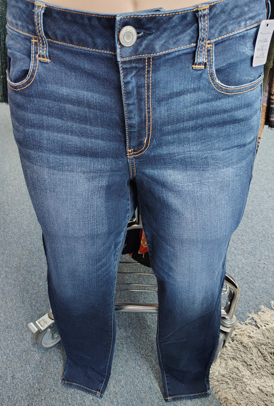 American Eagle Outfitters hi rise jeggings size 14 long