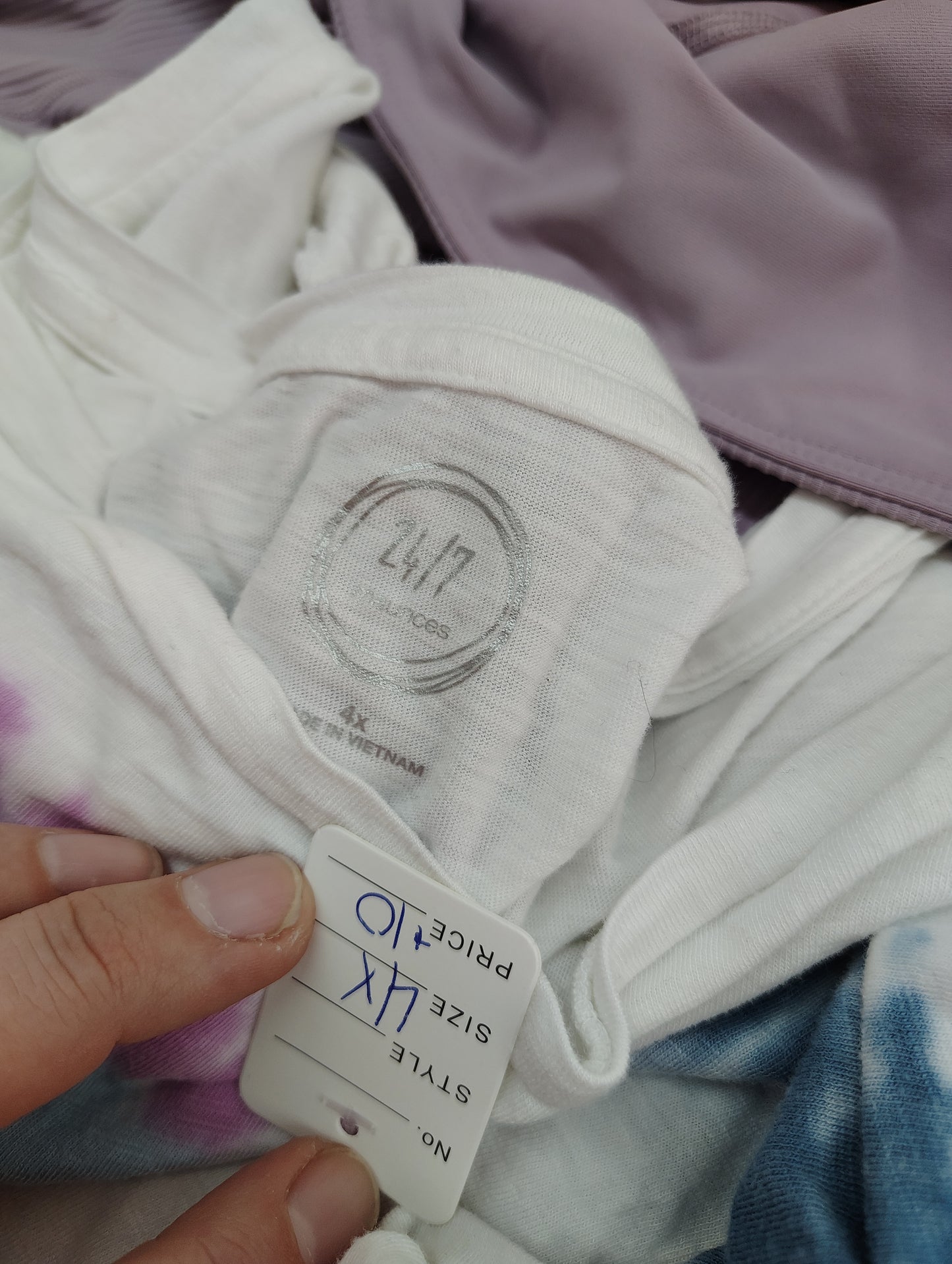 Maurices 24/7 tie dye tee size 4x