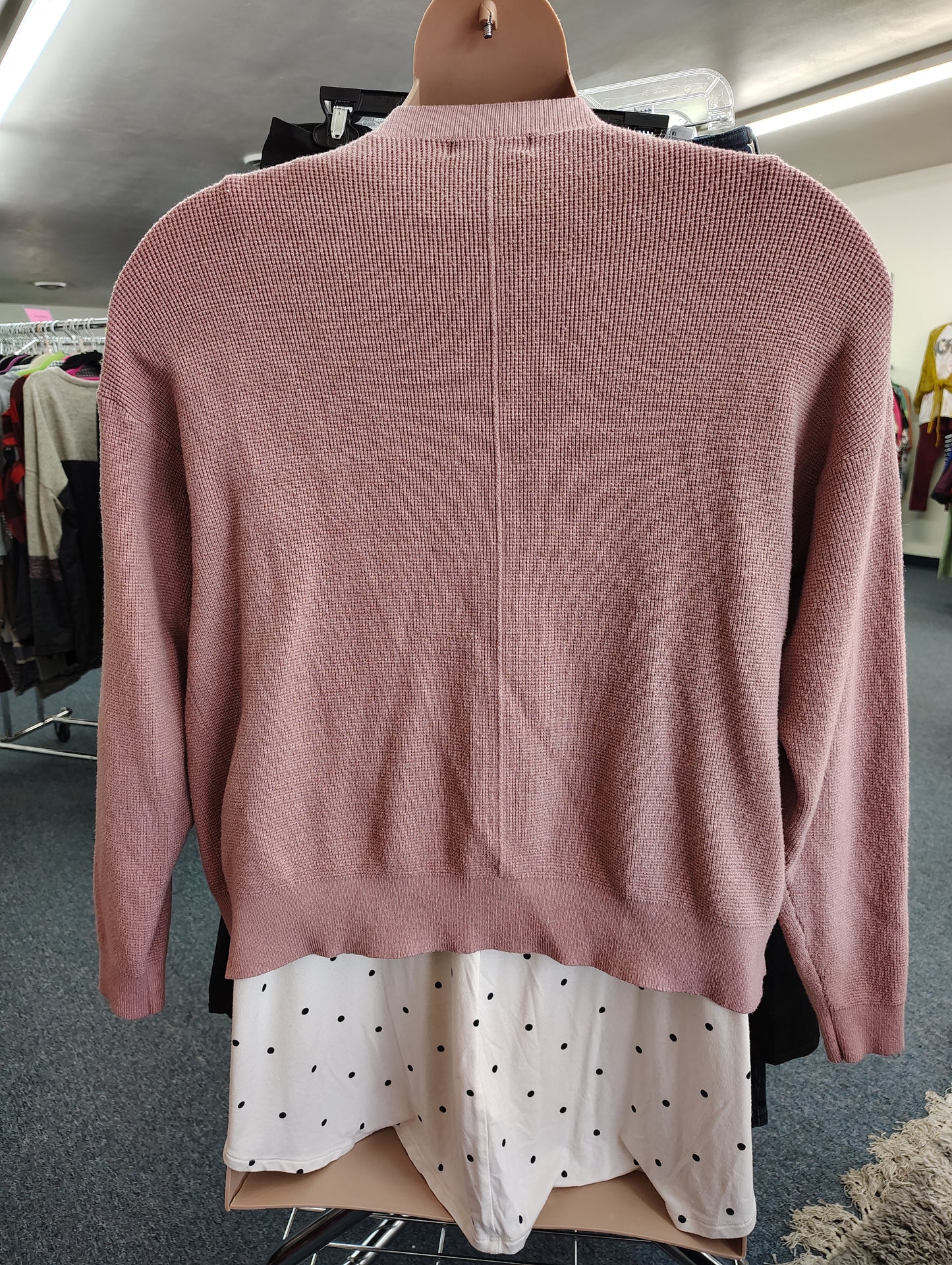 Zenana pink cardigan sweater size 2x
