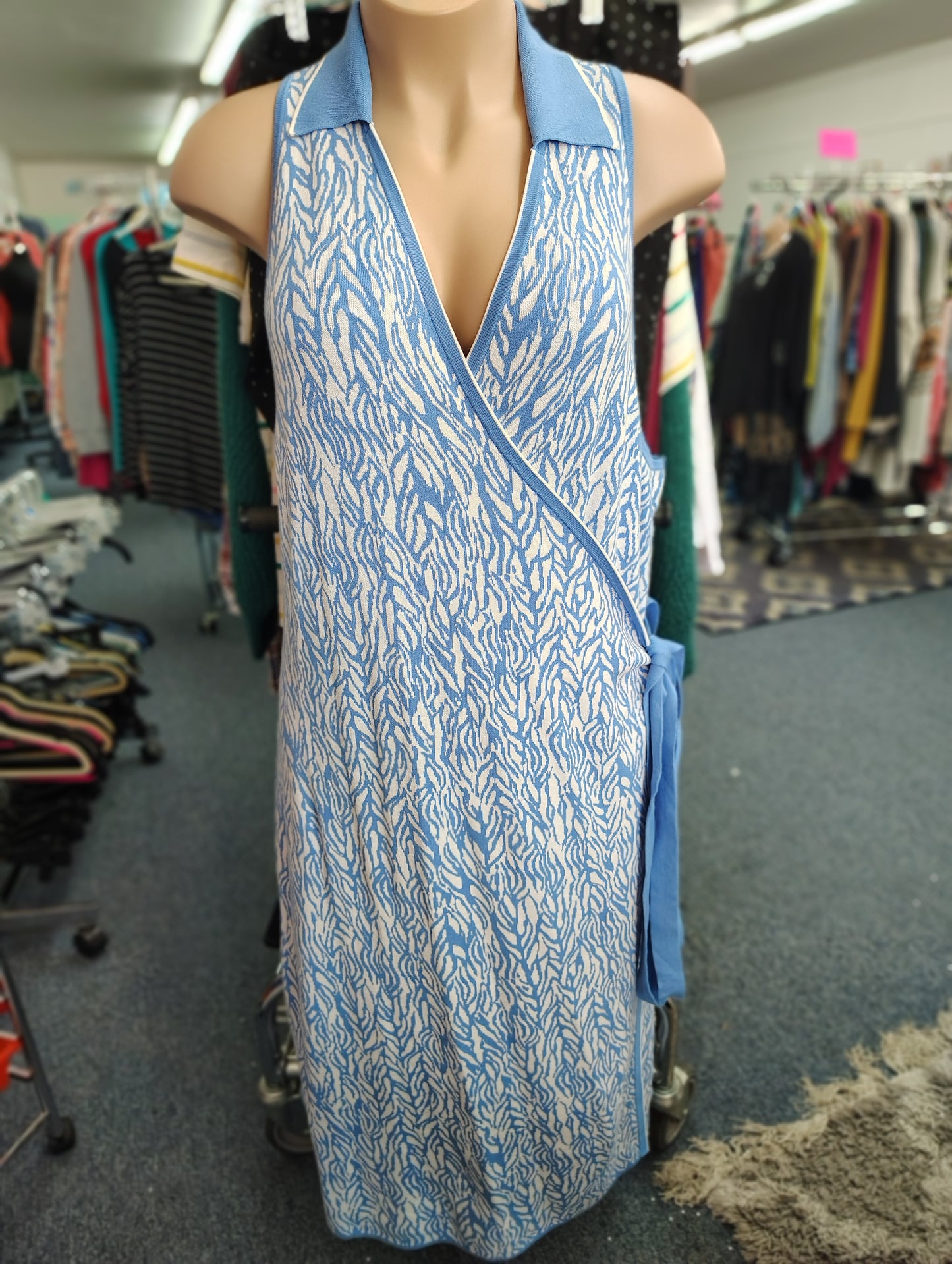 Diane Von Furstenberg for Target sweater wrap dress size 4x