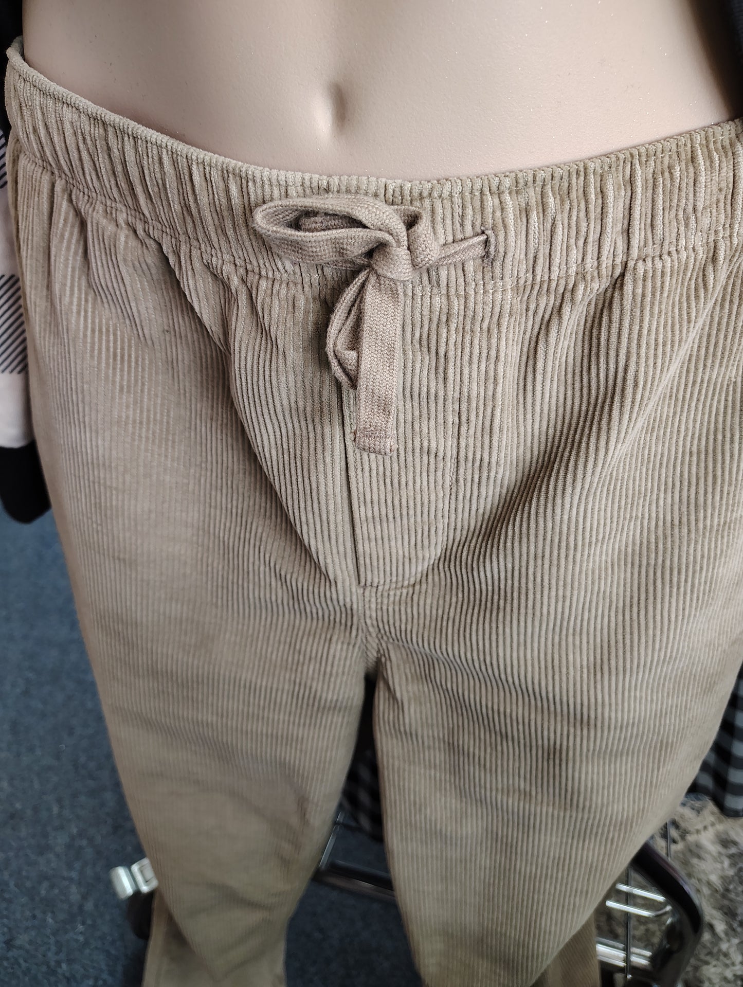 Old Navy tan corduroy pull on pants size xxl tall