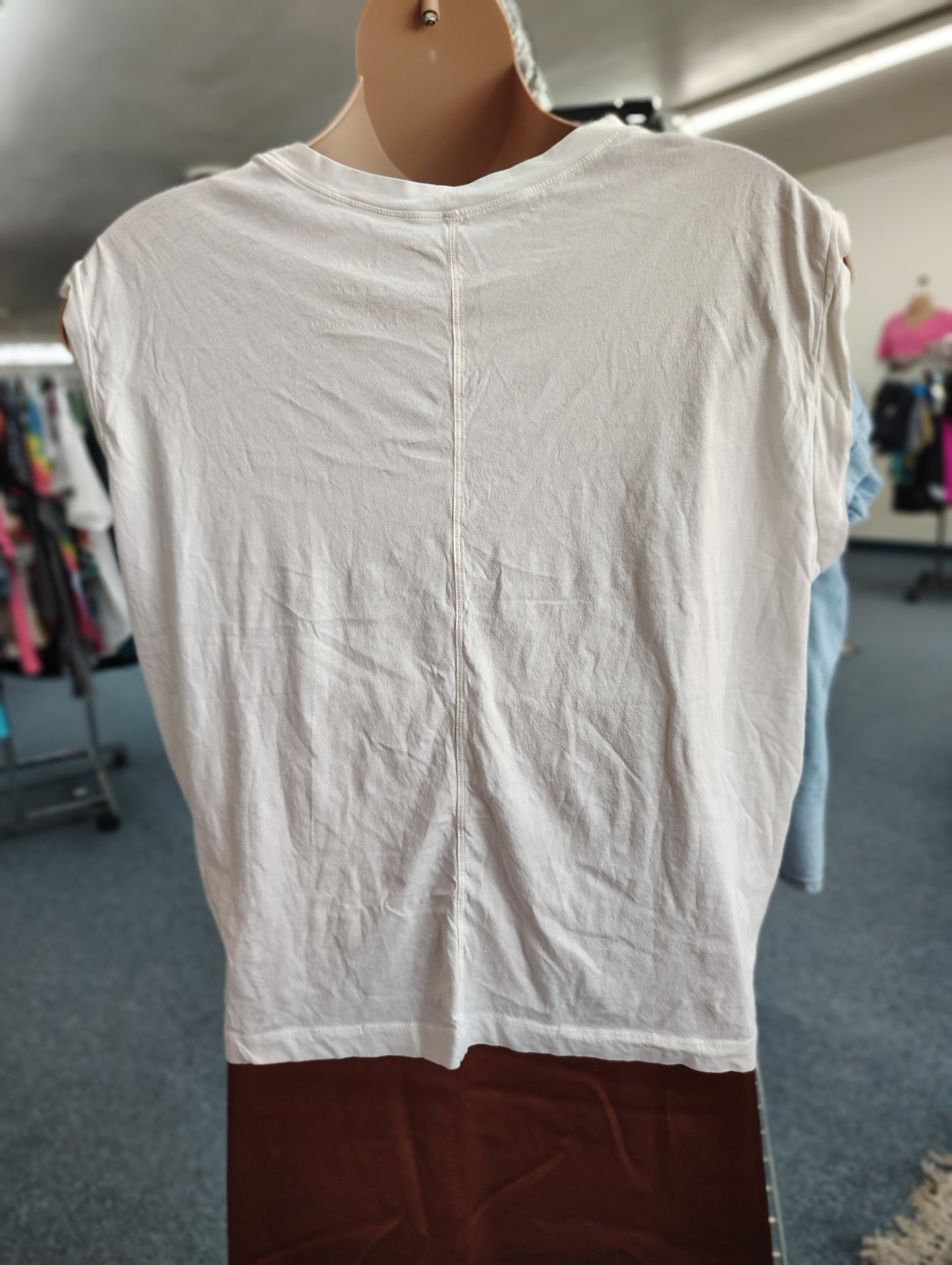 Torrid relaxed fit white oversized tee size 2x