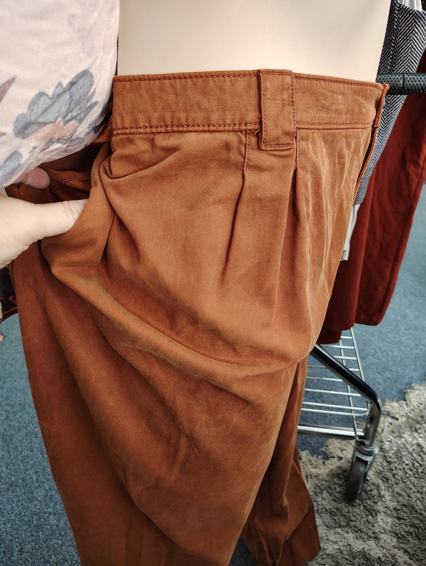 Sonoma orange chino pants size 5x