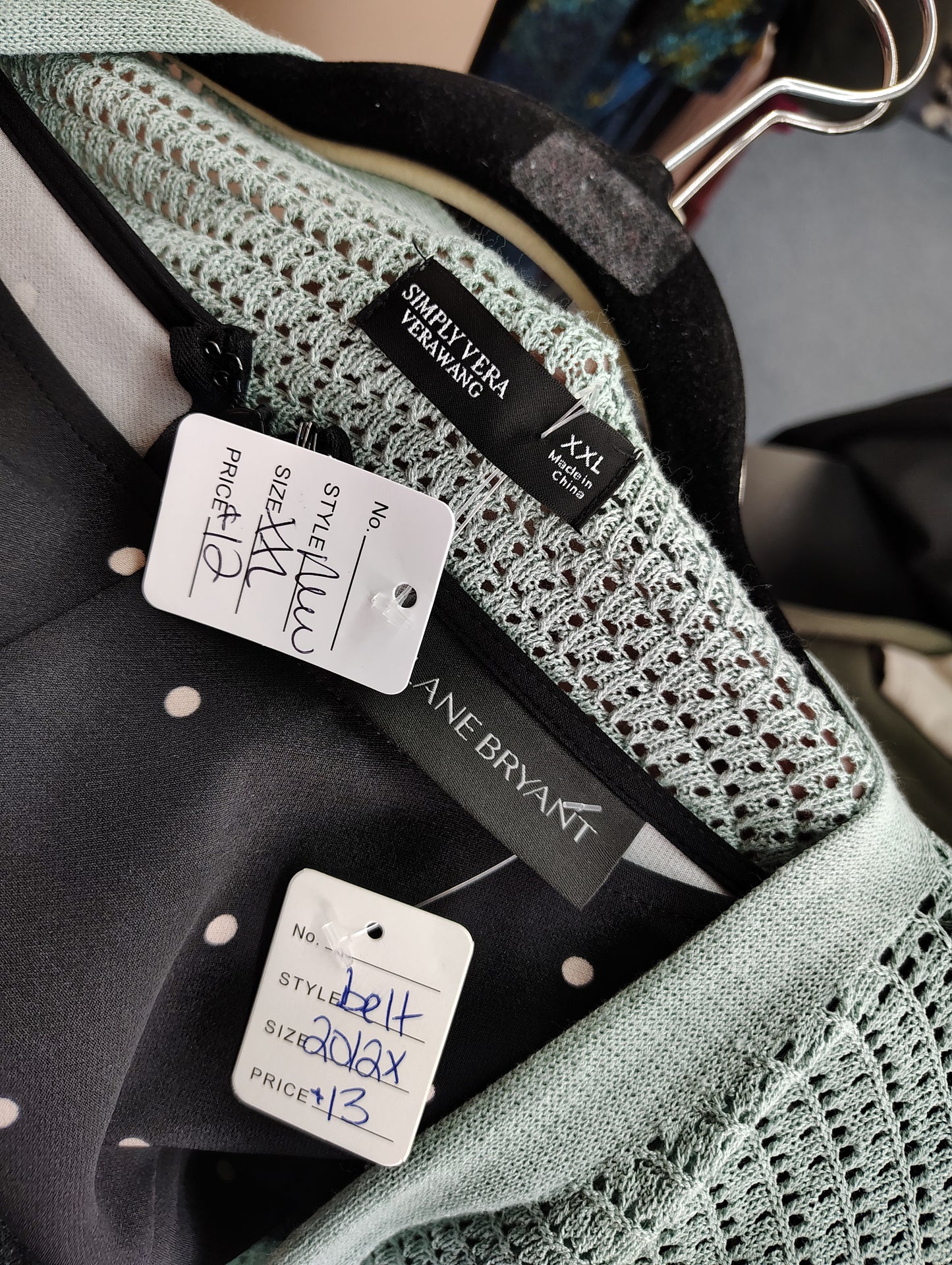 Simply Vera NWT sage green cardigan size xxl