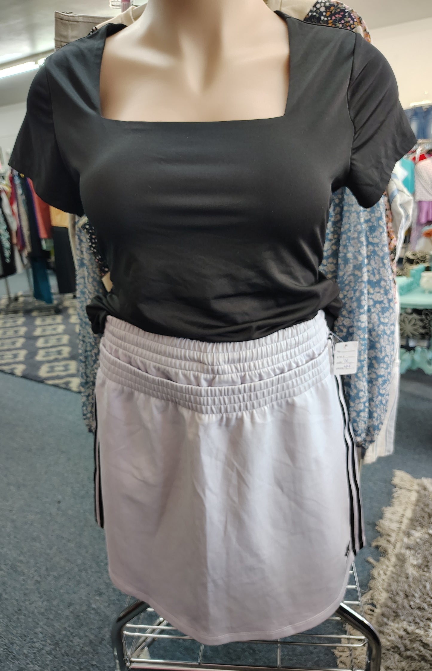 No Boundaries black stretchy cropped top size XXXL (1x)