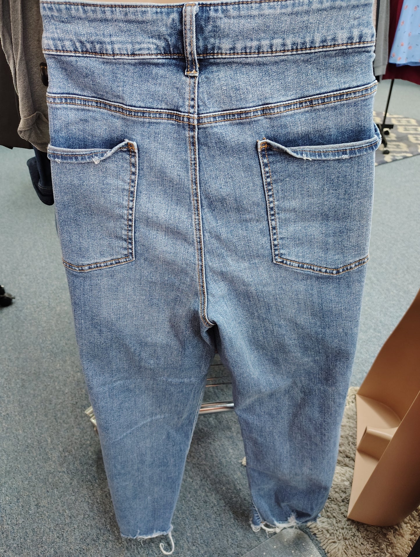 Maurices straight leg distressed jeans size 24w