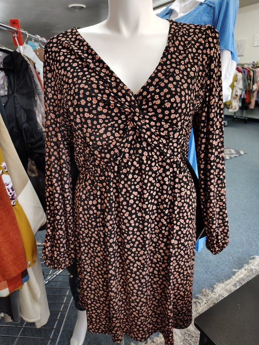 Gilli floral babydoll fall dress size 2x