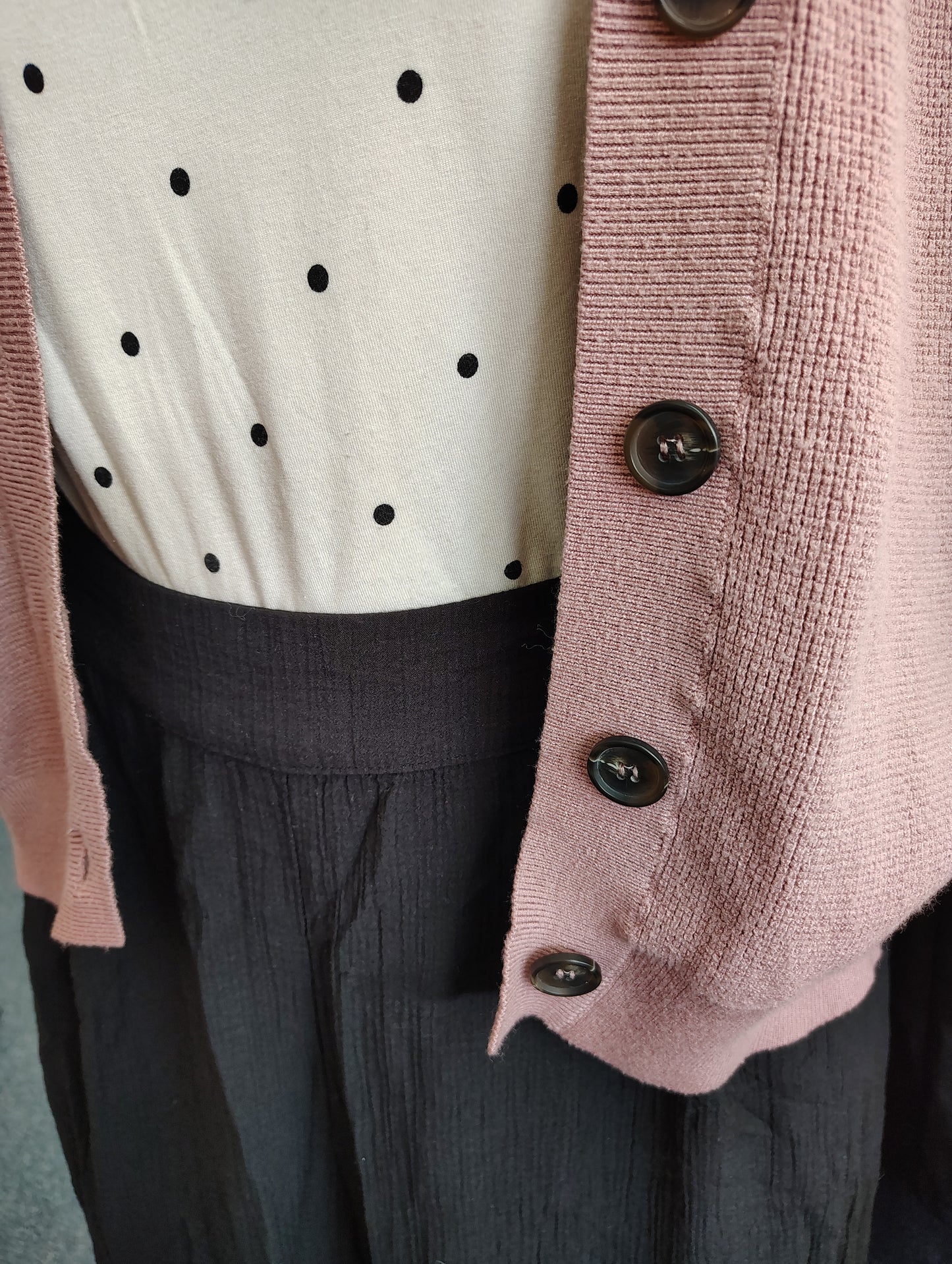 Zenana pink cardigan sweater size 2x