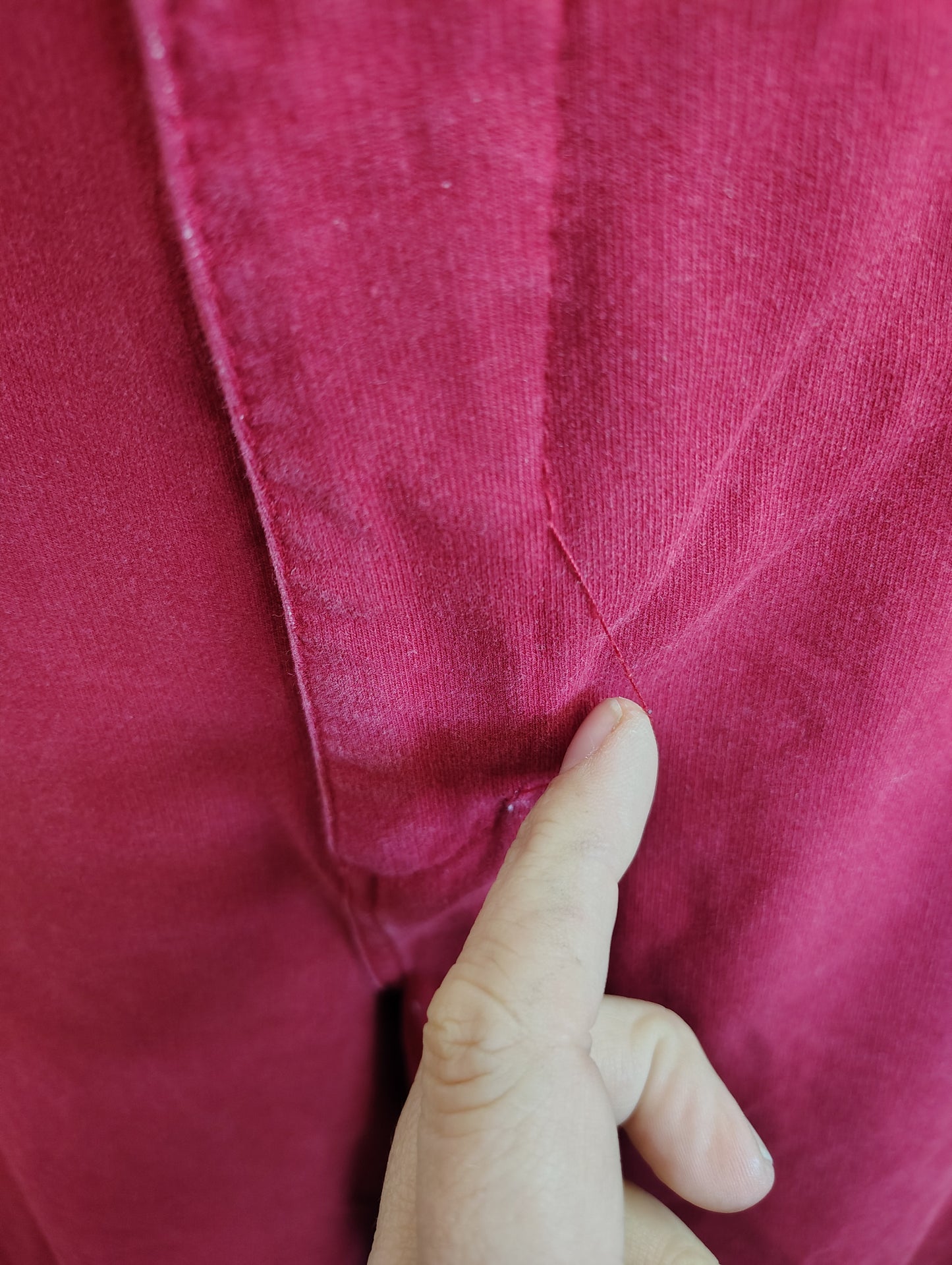 Dream Jeannes Quaker Factory red straight leg jeans size 26