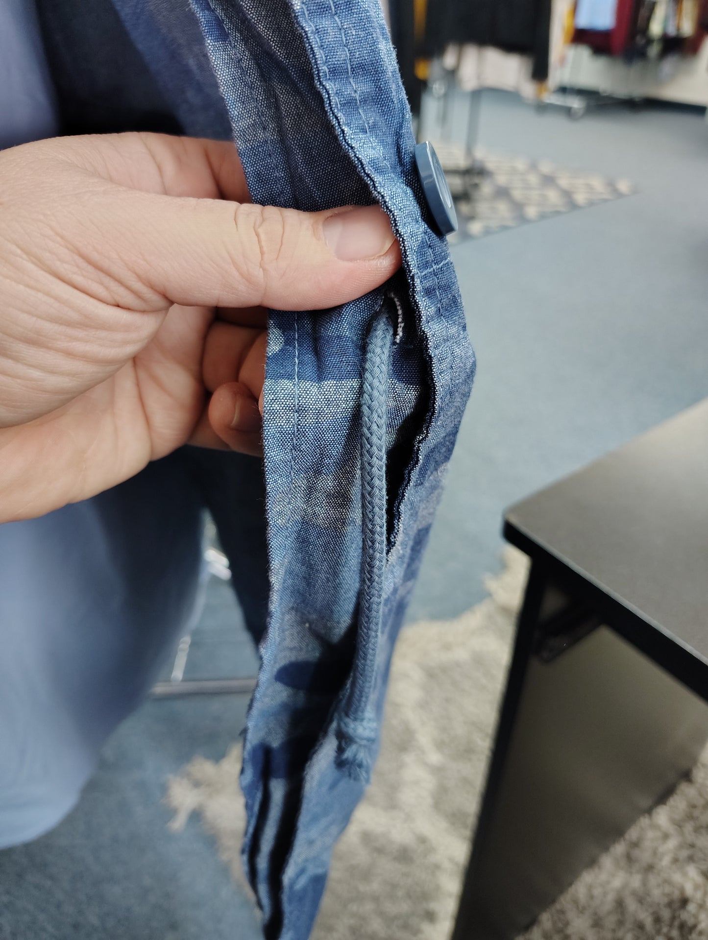 Woman Within denim jacket camo print size 5x