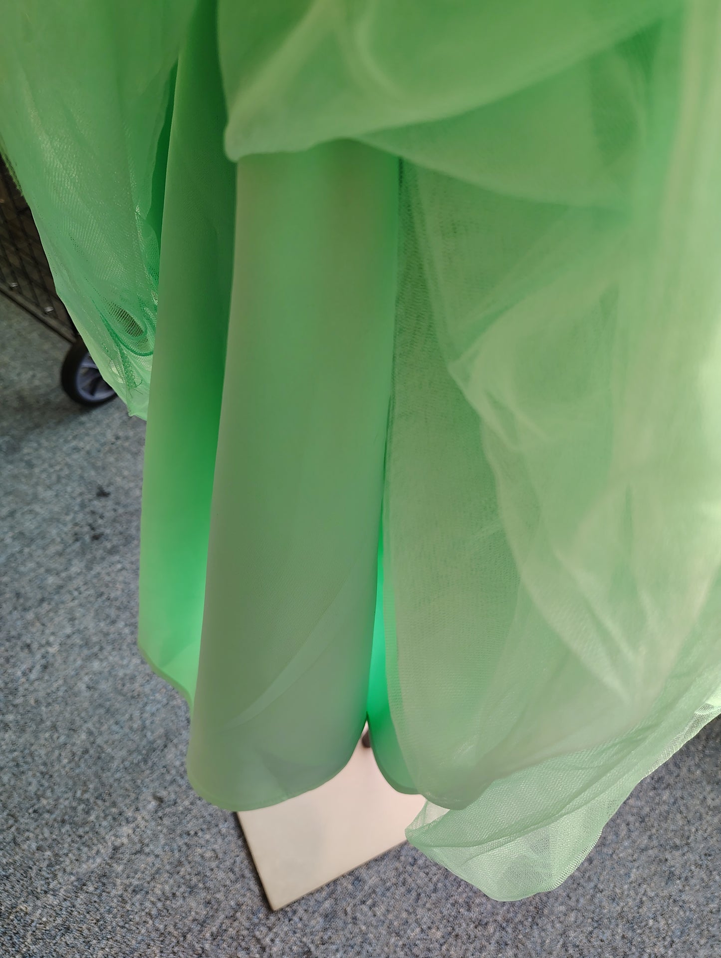 Seafoam green tulle mermaid skirt size 3x