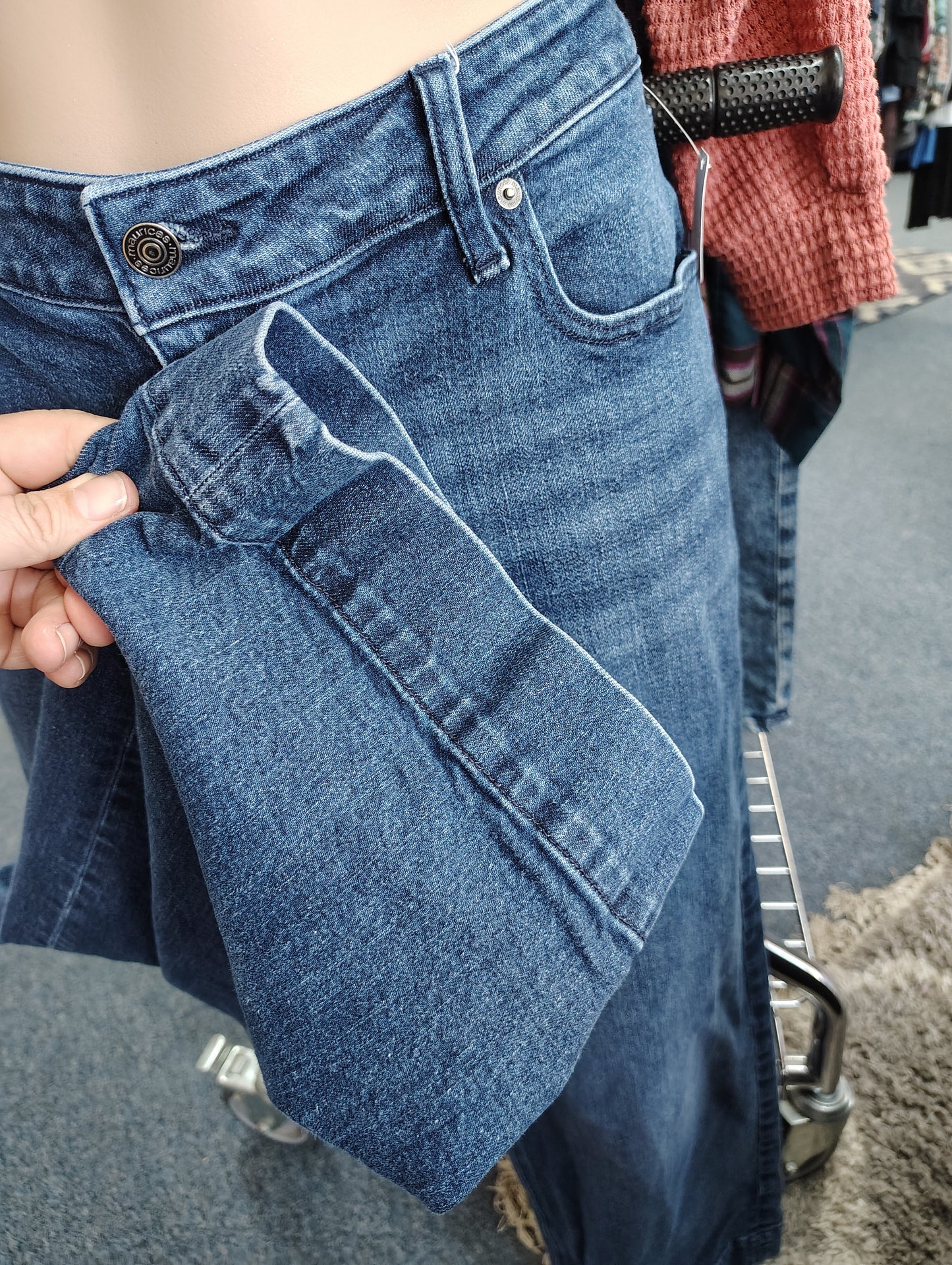 Maurices wide leg high rise jeans size 18w